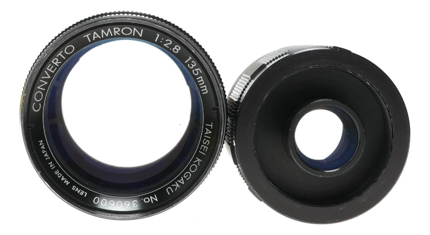 Tamron Convertor 135mm f/2.8 Telephoto Lens Made in Japan - View 3