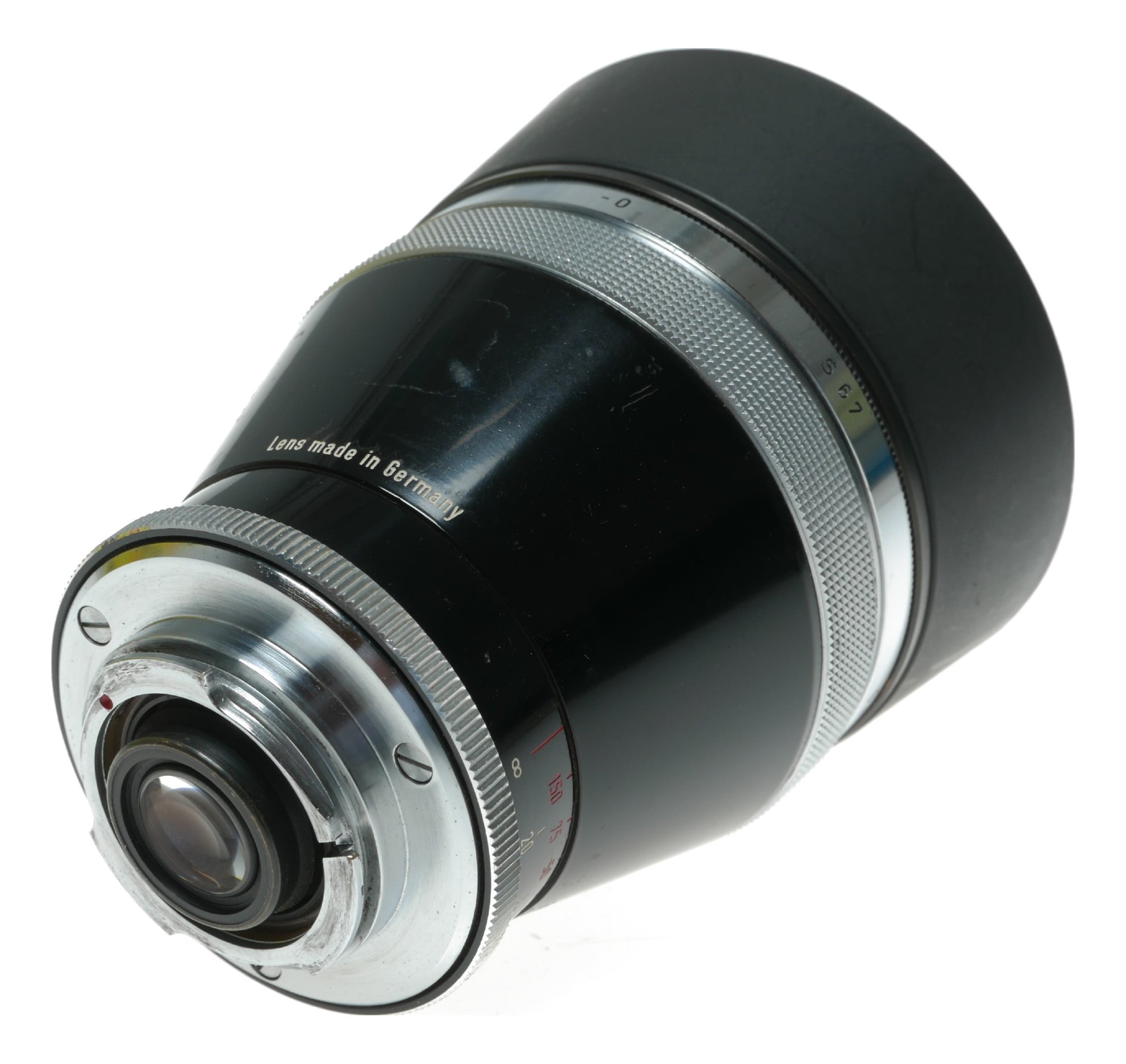 Carl Zeiss Pro-Tessar 35mm f/4 Vintage Camera Lens Made in Germany - View 12