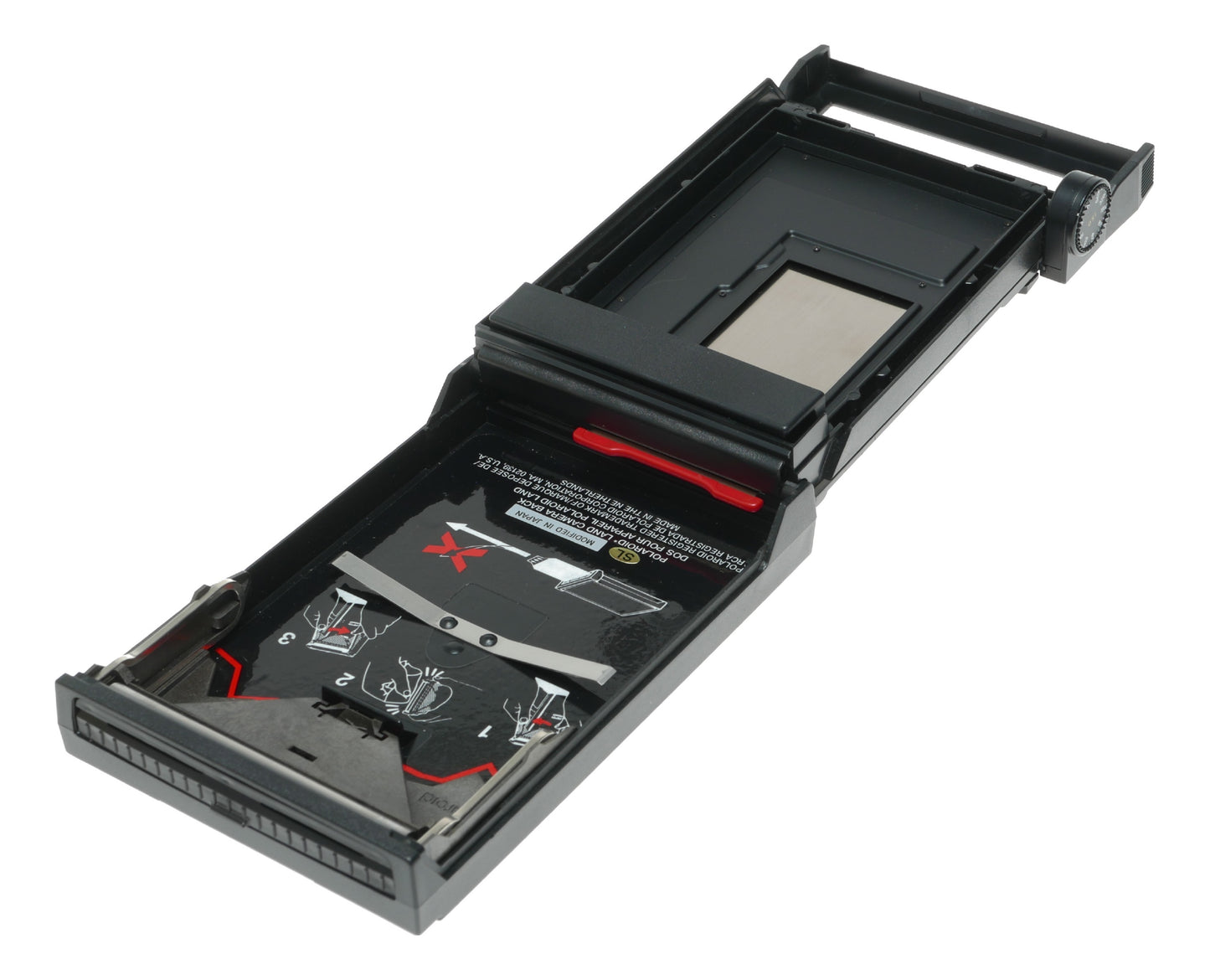 Polaroid 645 PRO Land Camera Back for Mamiya with HP401 Film Holder - View 9