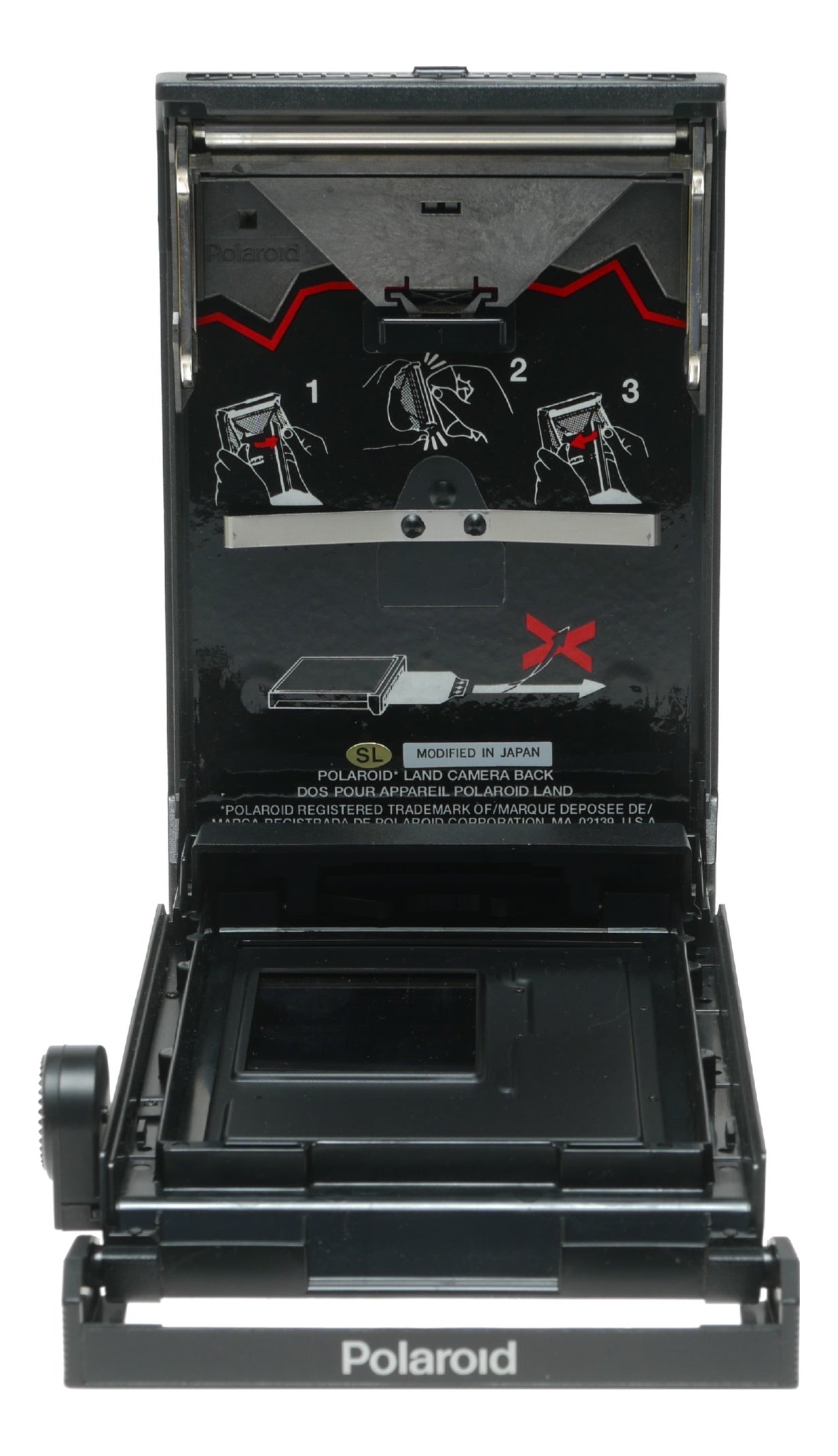 Polaroid 645 PRO Land Camera Back for Mamiya with HP401 Film Holder - View 10