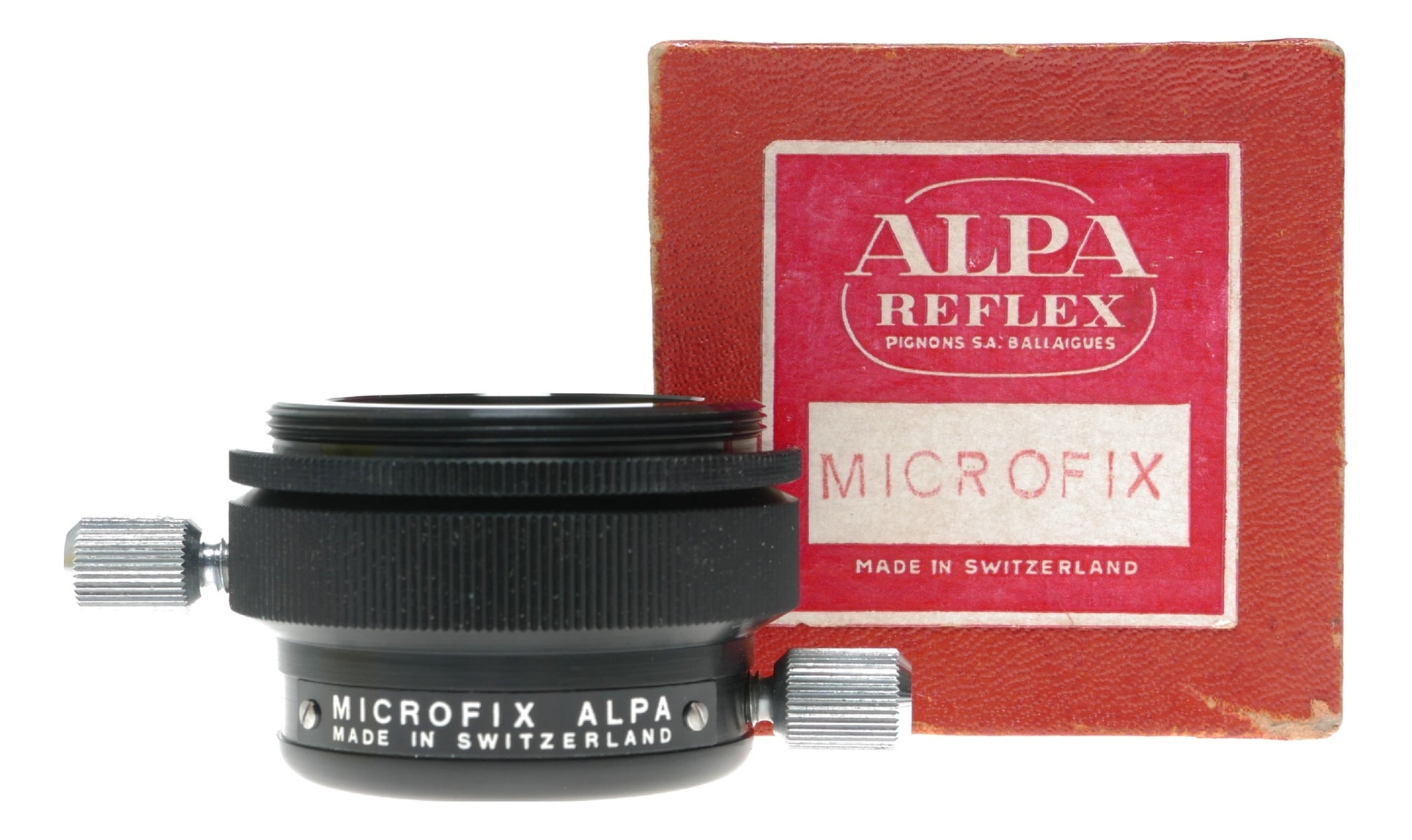 ALPA Reflex Vintage Swiss Film Camera with Microfix Mount, 25mm Norm Lens