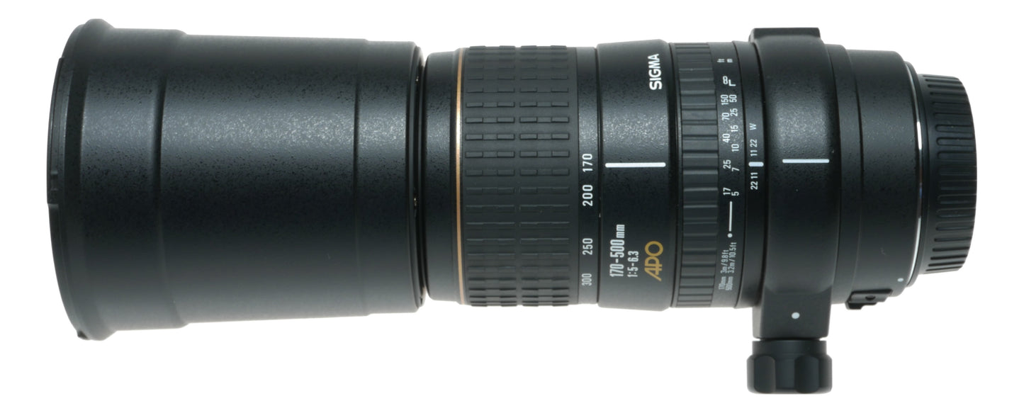 Sigma 170-500mm f/5-6.3 APO DG OS HSM Super Telephoto Zoom Lens for Nikon F Mount - View 8