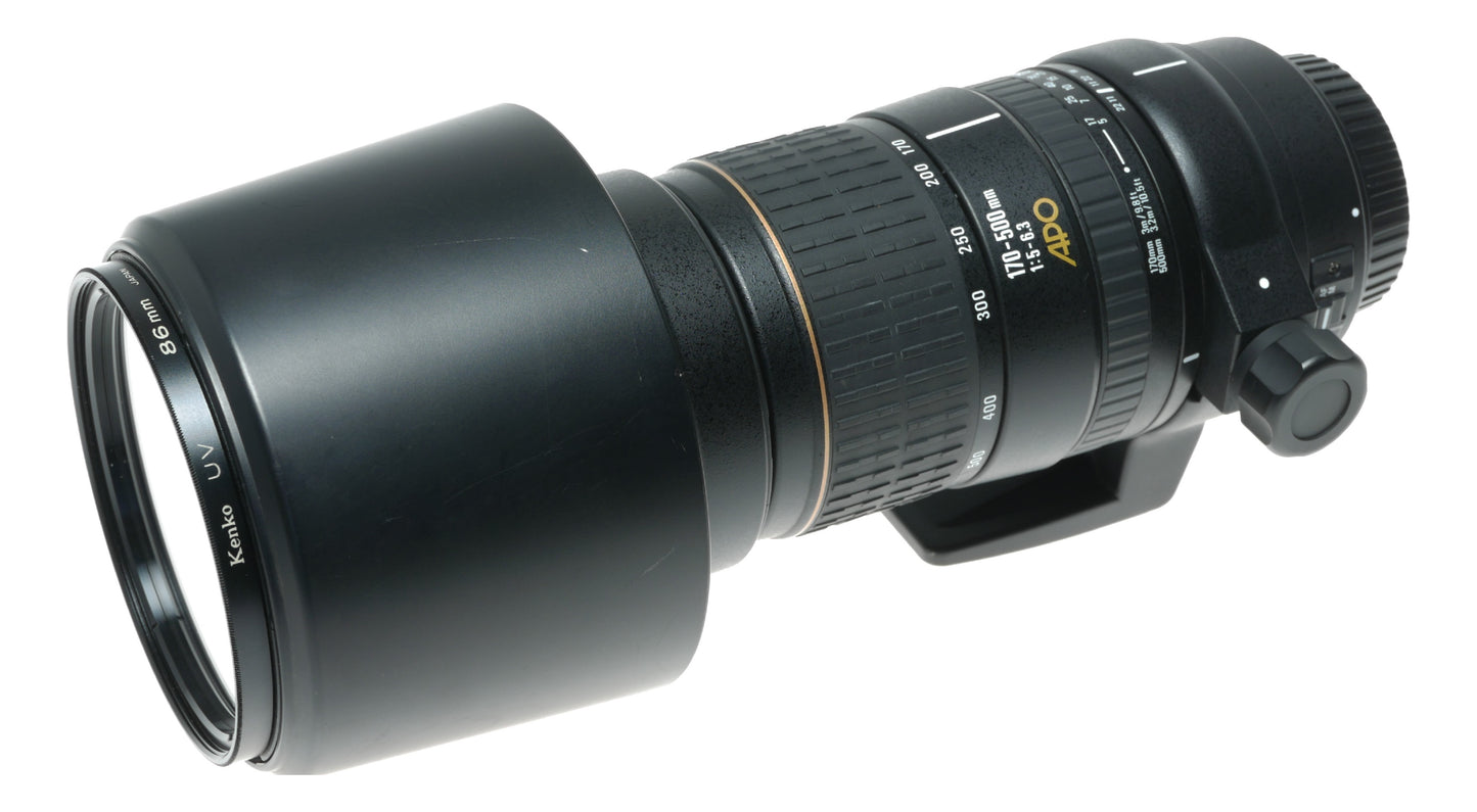 Sigma 170-500mm f/5-6.3 APO DG OS HSM Super Telephoto Zoom Lens for Nikon F Mount - View 12