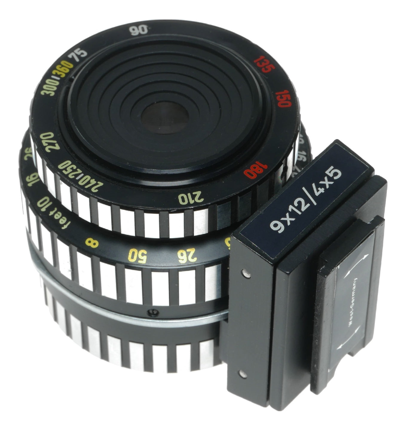 Linhof 6x9 Medium Format Film Camera with Interchangeable Lenses, Made in West Germany - View 5