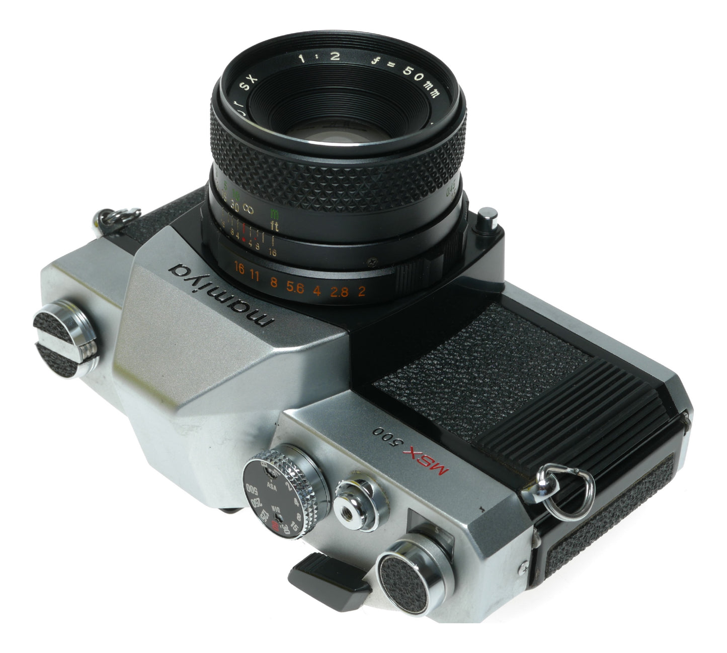 Mamiya Sekor SX 50mm f/2 Vintage SLR Camera Lens - View 8
