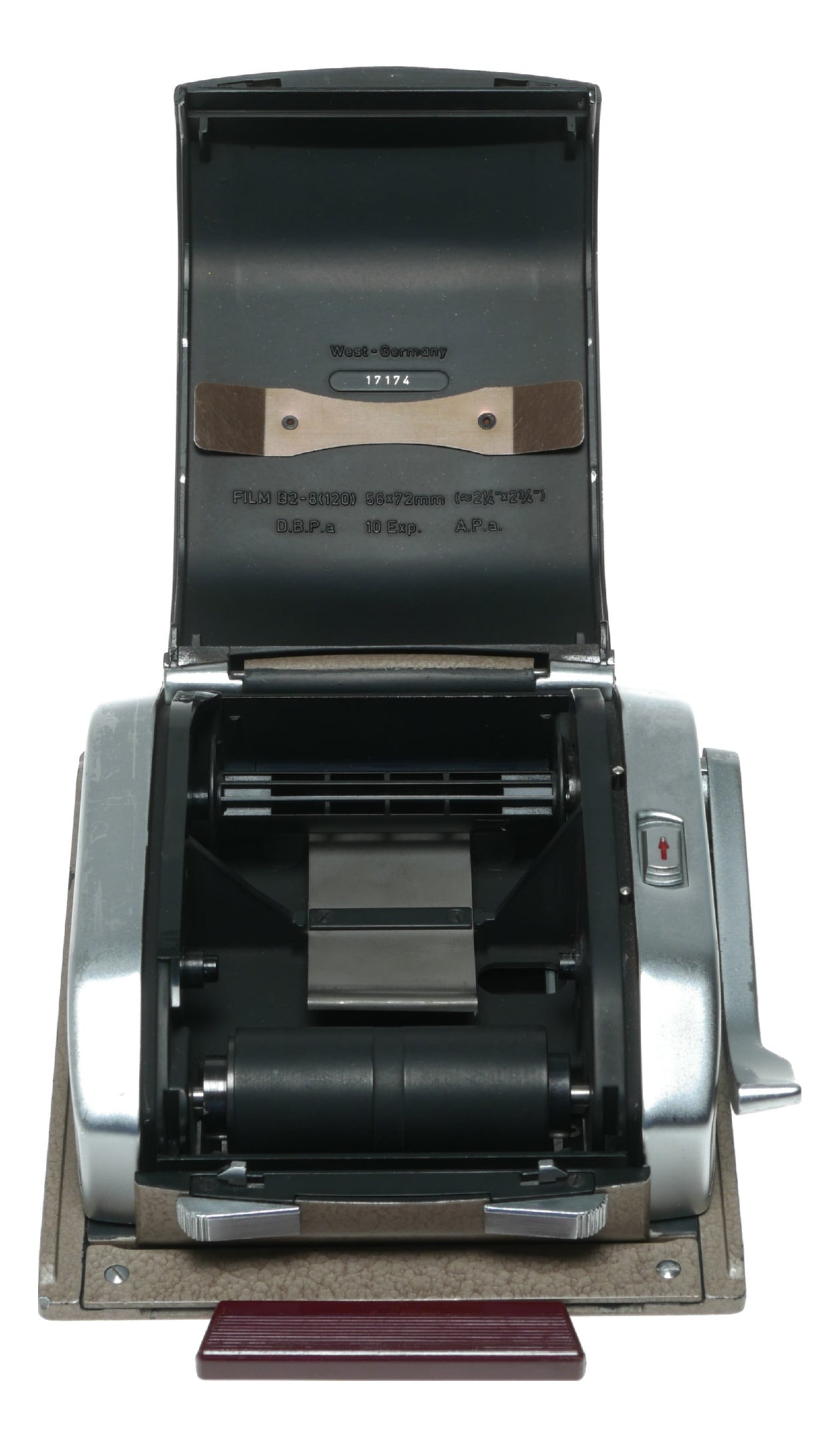 Balil 17174 Vintage Film Camera with 105mm x 150mm (9x12) Film Cassette and 6x9 Format Capability - View 7