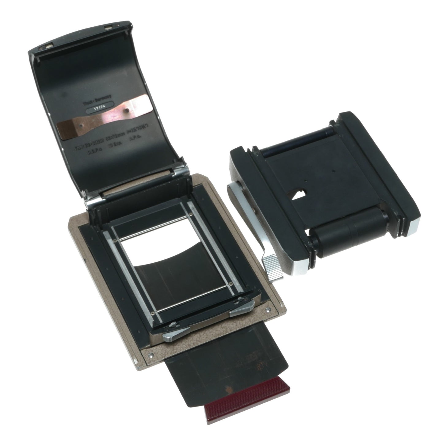 Balil 17174 Vintage Film Camera with 105mm x 150mm (9x12) Film Cassette and 6x9 Format Capability - View 9