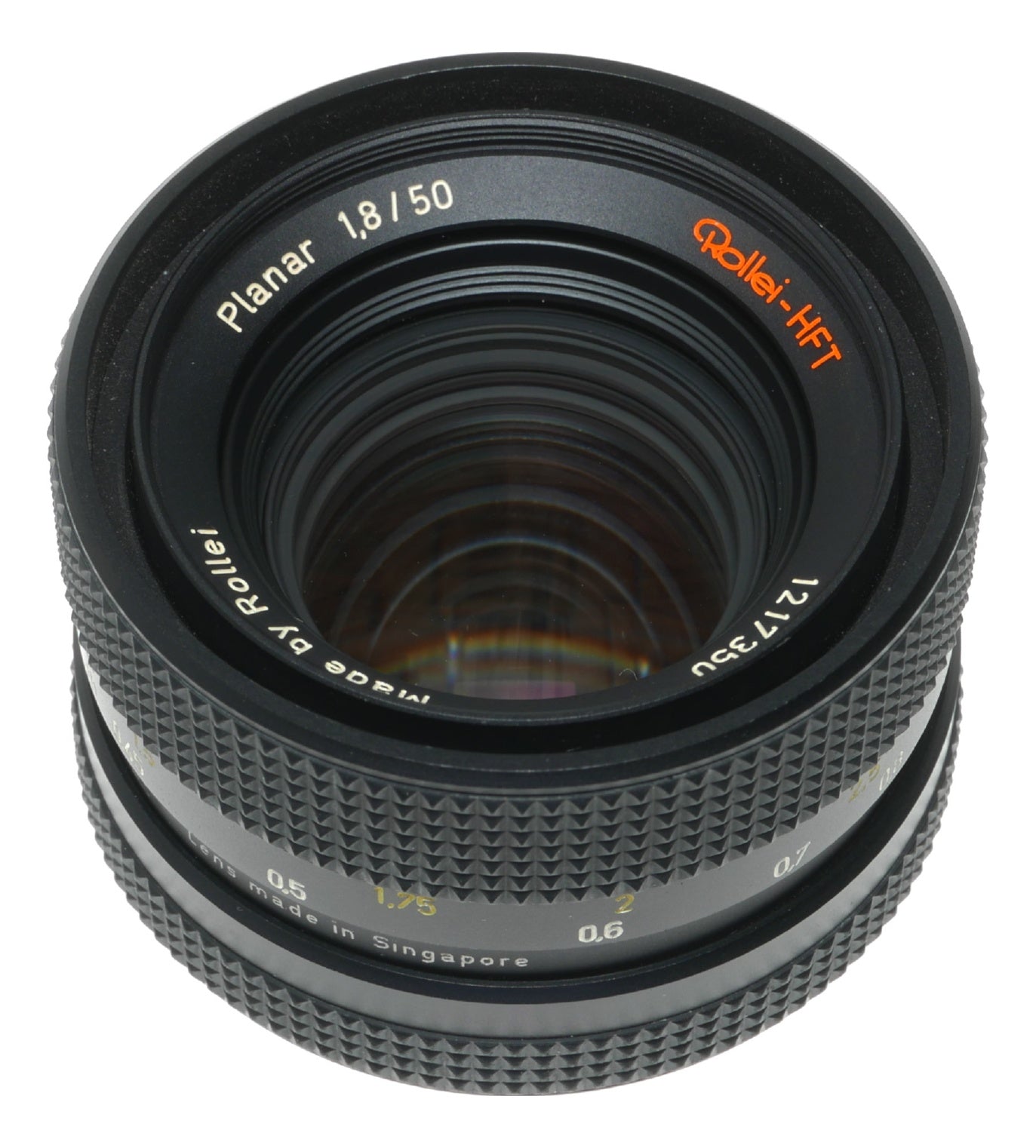 Rollei Planar HFT 50mm f/1.8 Vintage Camera Lens Made in Singapore - View 10