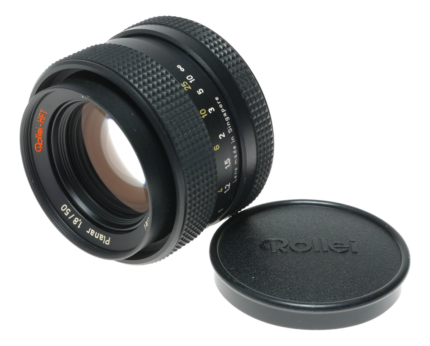 Rollei Planar HFT 50mm f/1.8 Vintage Camera Lens Made in Singapore - View 12