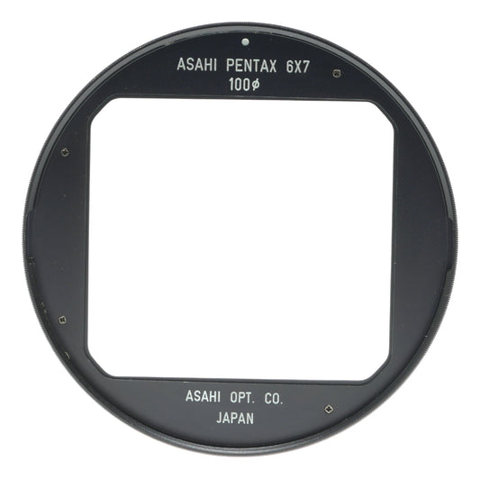 Asahi Pentax 6x7 Vintage Medium Format Camera with 100mm Gelatin Filter Frame - View 4