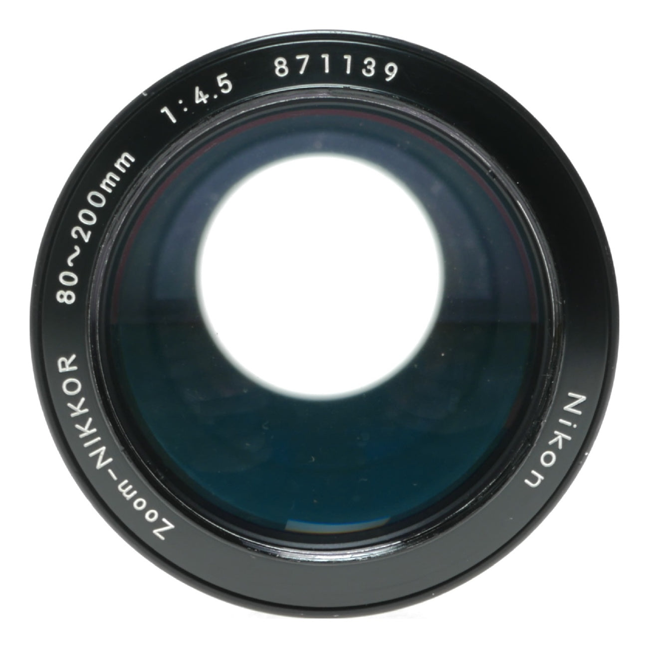 Nikon Zoom-Nikkor 80-200mm f/4.5 Lens with Hoya 52mm UV Filter - View 2