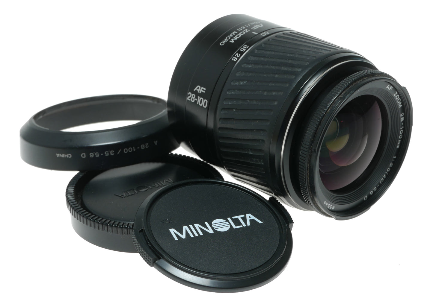 Minolta AF Zoom 28-100mm f/3.5-5.6 D Macro Lens - View 3