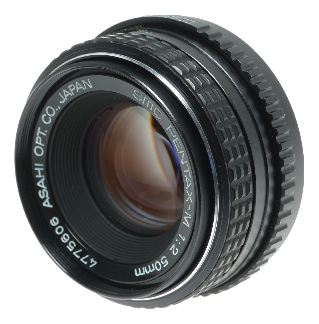 Asahi Pentax SMC Pentax-M 50mm f/2 Vintage SLR Camera Lens - View 3