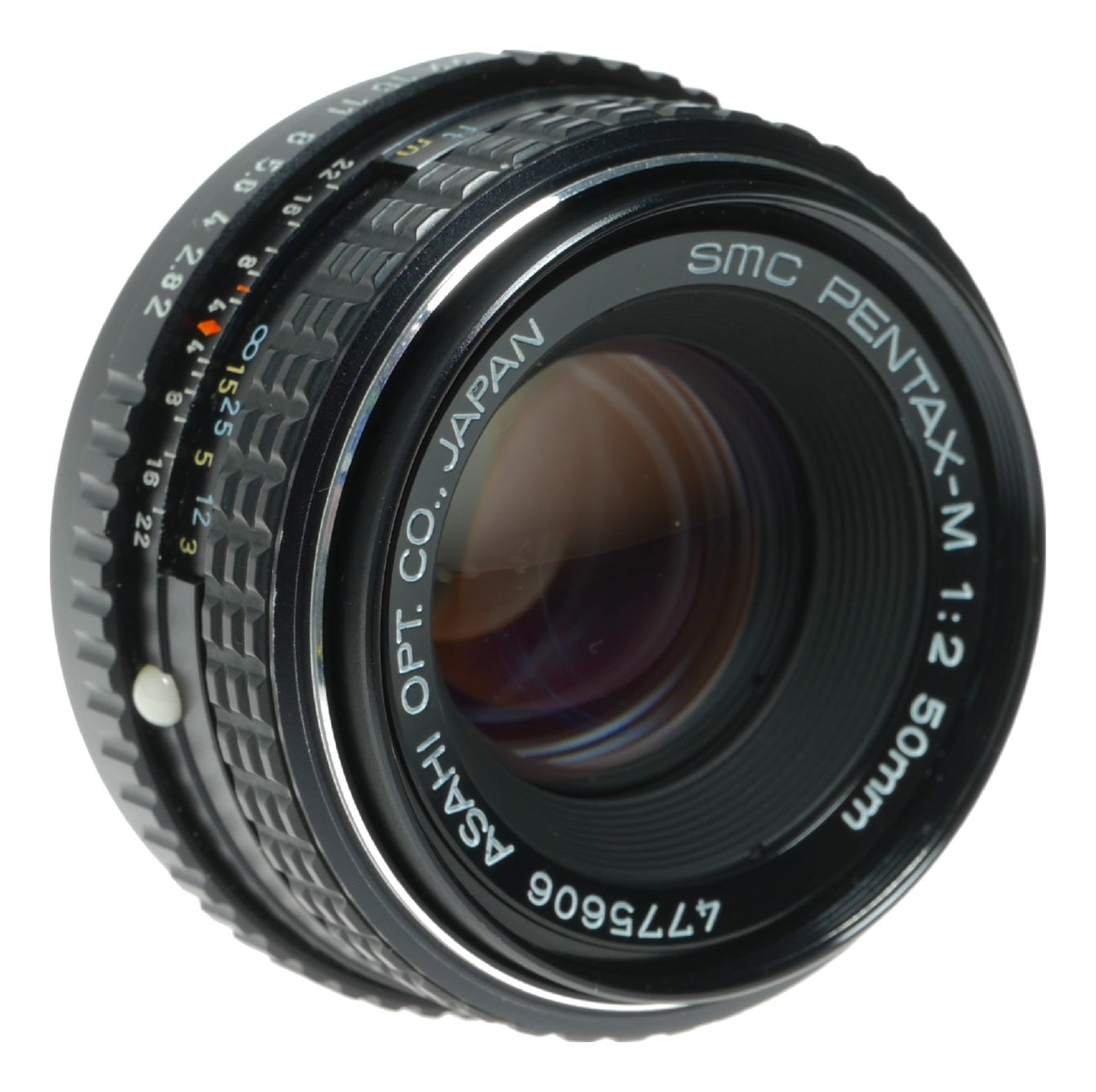 Asahi Pentax SMC Pentax-M 50mm f/2 Vintage SLR Camera Lens - View 5