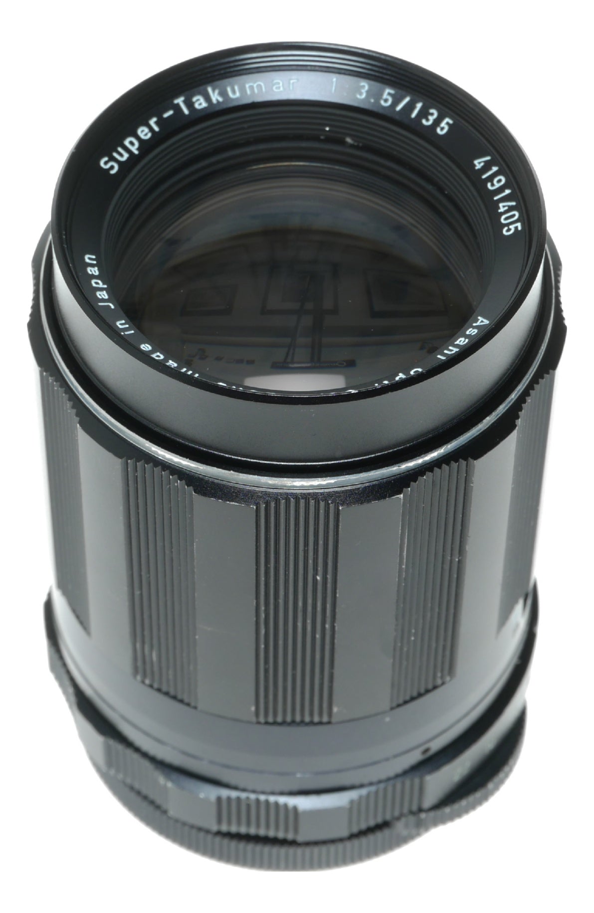 Asahi Optical Co. Super-Takumar 135mm f/3.5 Vintage SLR Lens Made in Japan - View 9