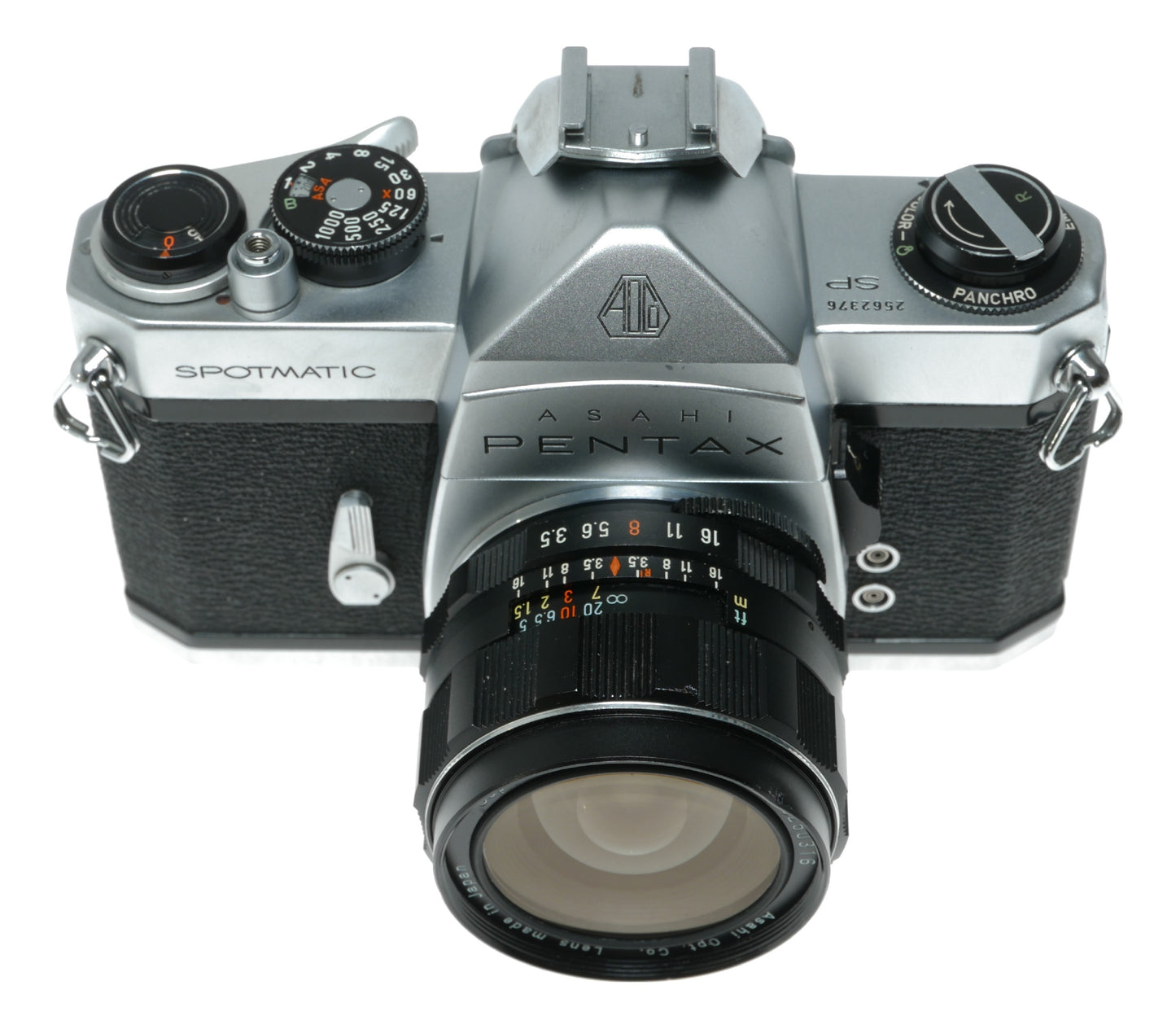 Asahi Pentax Spotmatic Vintage SLR Camera with Super-Takumar 28mm f/3.5 Lens - View 4