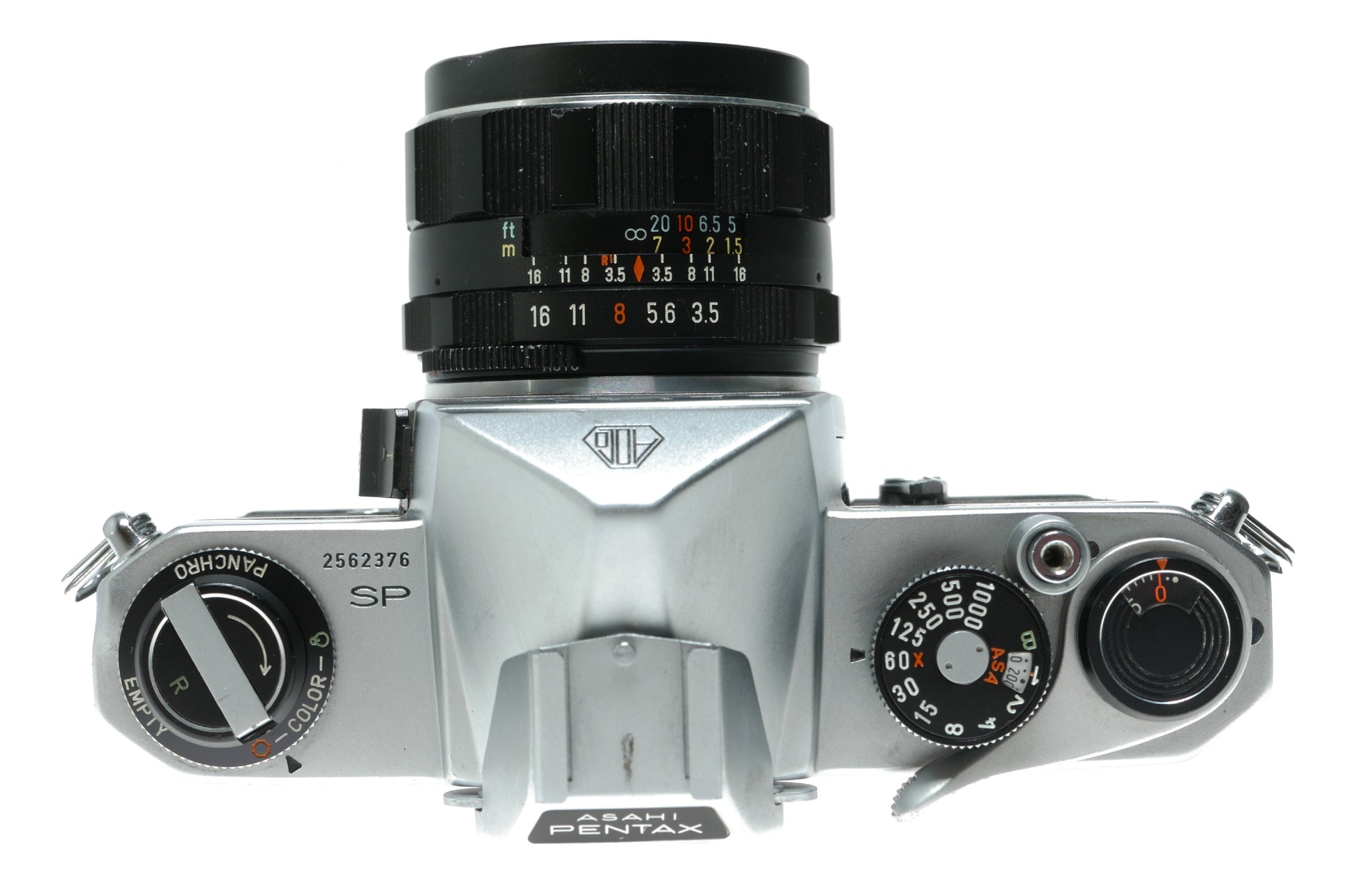 Asahi Pentax Spotmatic Vintage SLR Camera with Super-Takumar 28mm f/3.5 Lens - View 6