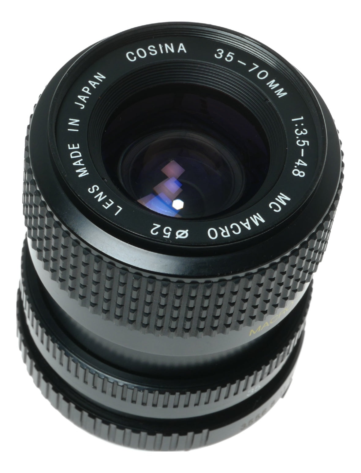 Cosina 35-70mm f/3.5-4.8 MC Macro Lens, 52mm Filter Thread, Made in Japan - View 7