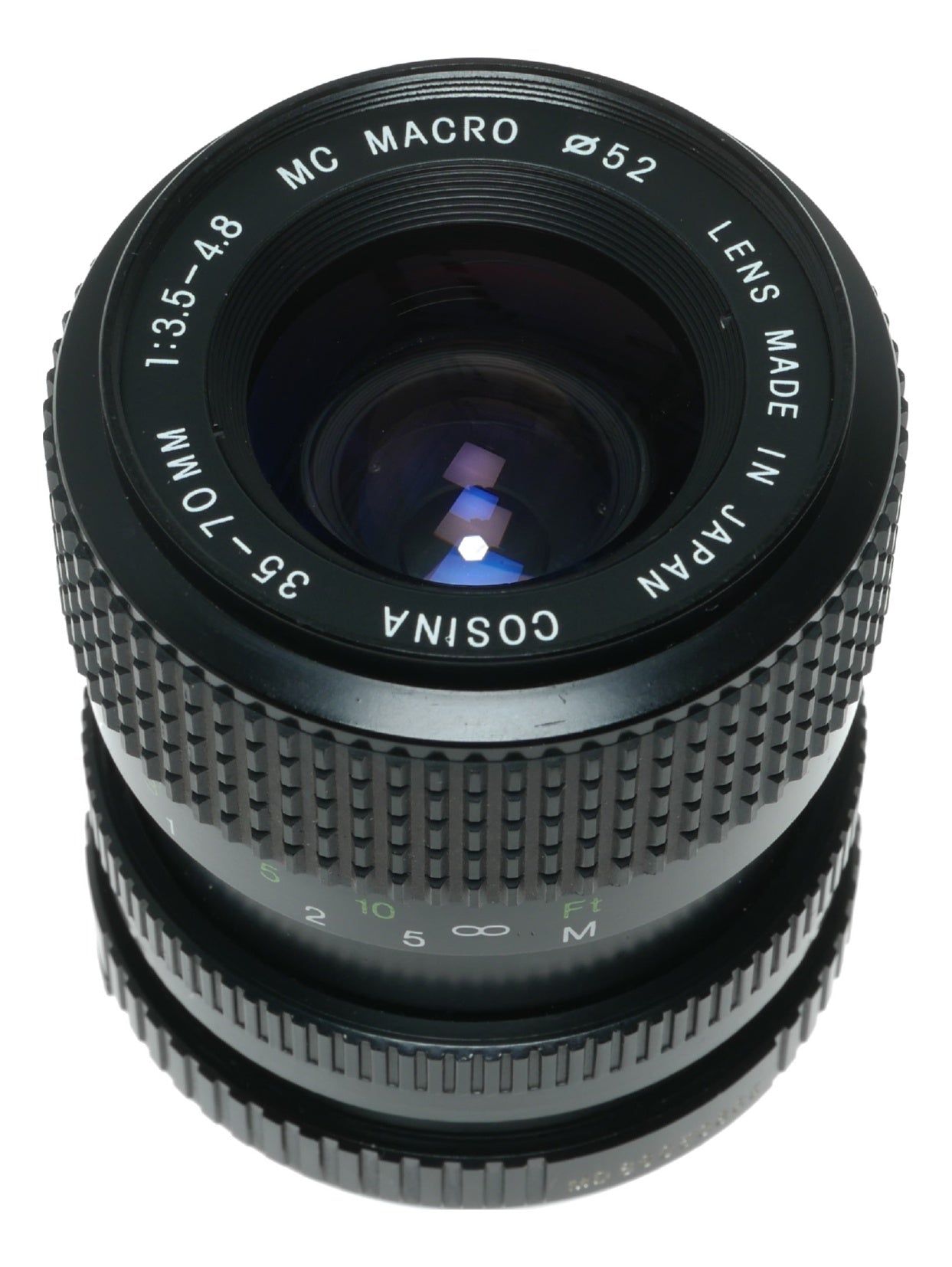 Cosina 35-70mm f/3.5-4.8 MC Macro Lens, 52mm Filter Thread, Made in Japan - View 8