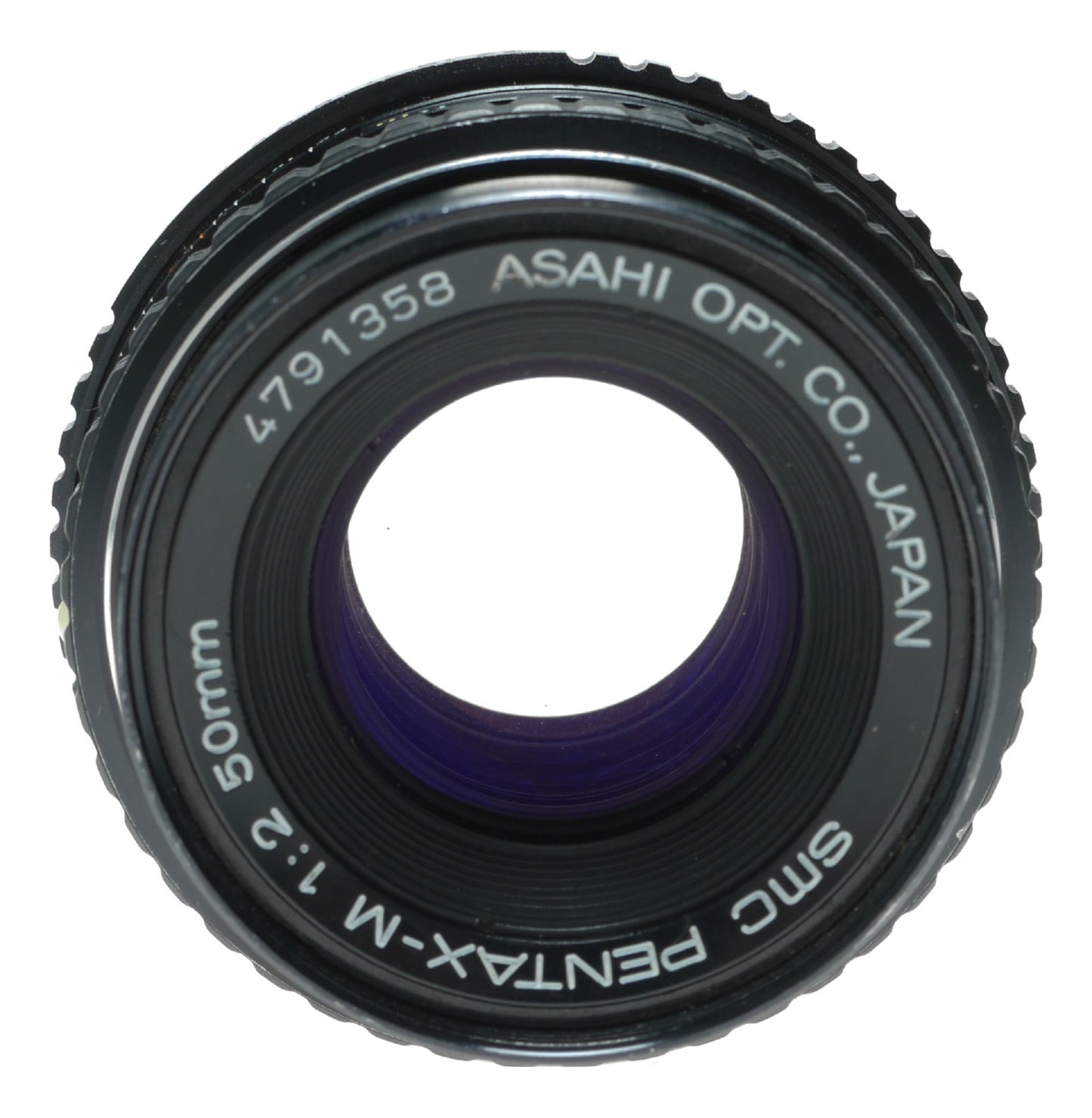 Pentax-M 50mm f/2 Vintage SLR Lens by Asahi Optical Co. Japan - View 4