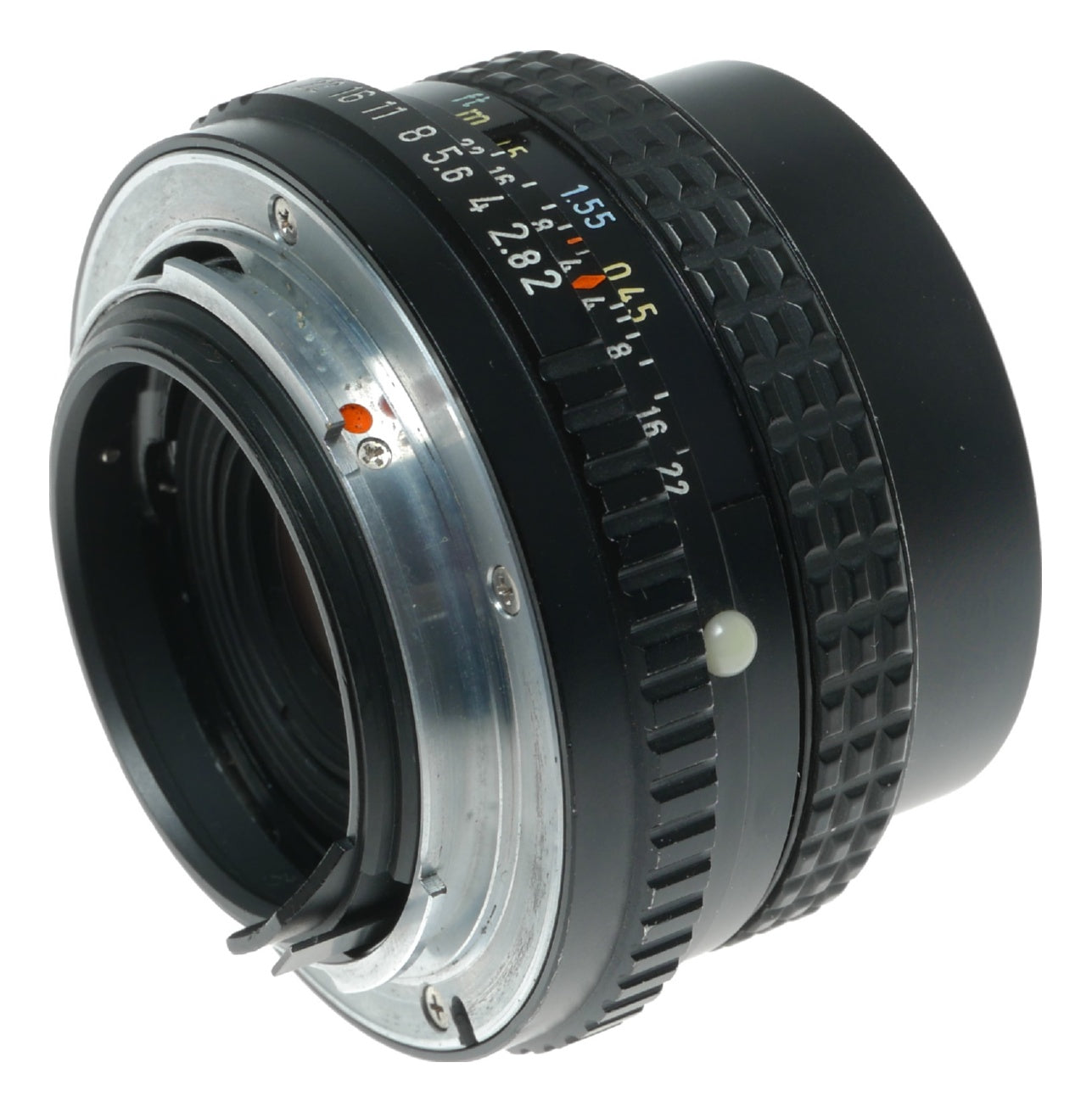 Pentax-M 50mm f/2 Vintage SLR Lens by Asahi Optical Co. Japan - View 5