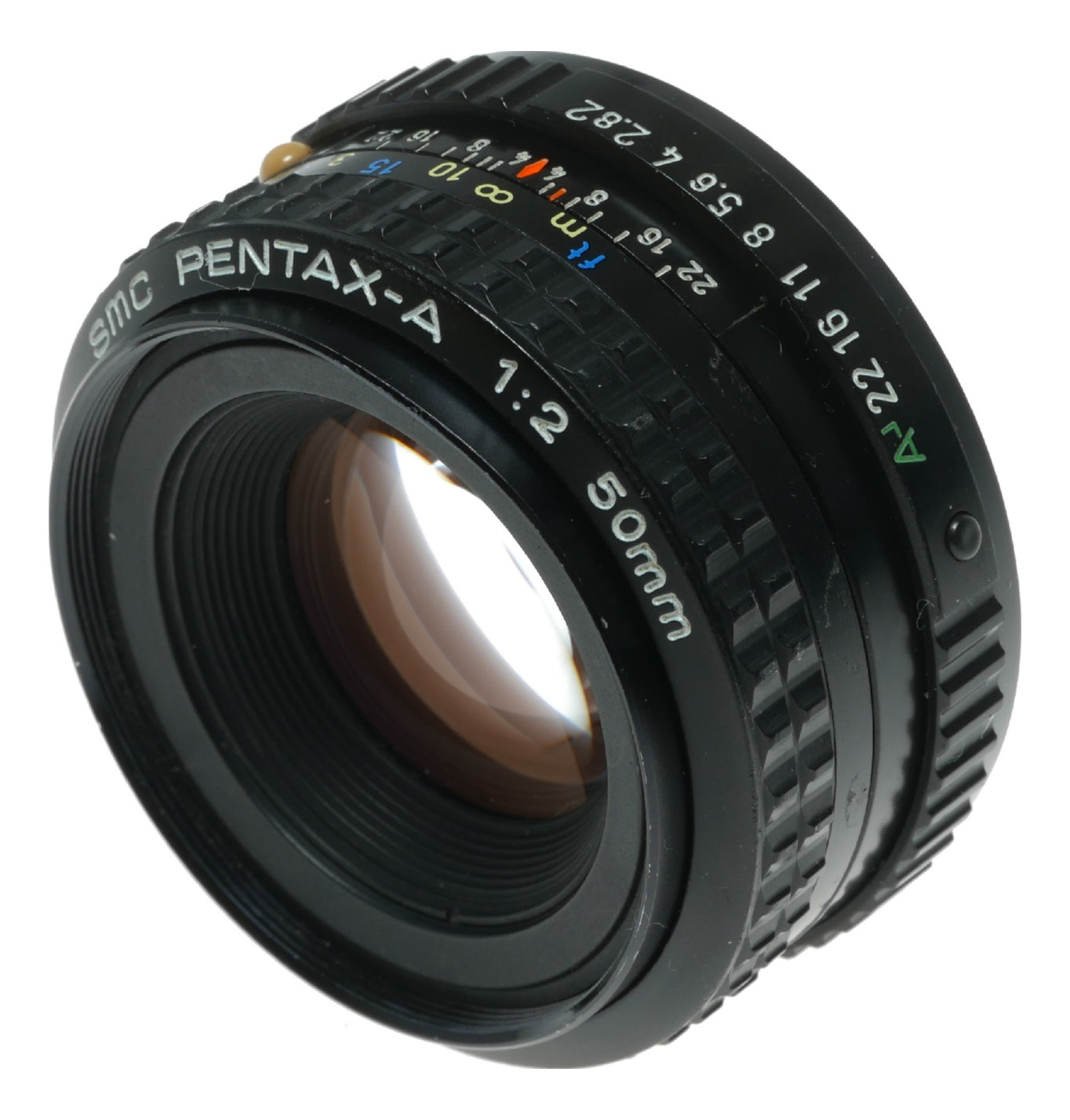 Pentax SMC PENTAX-A 50mm f/2 Vintage Prime Lens for Pentax K Mount Cameras - View 3