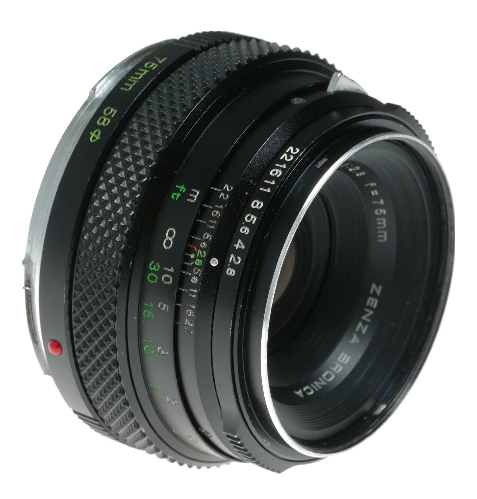 Bronica Zenzanon MC 75mm f/2.8 Manual Focus Lens for Bronica Medium Format Cameras - View 4