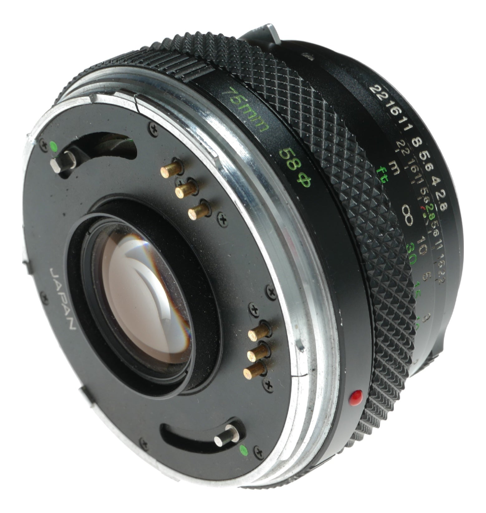 Bronica Zenzanon MC 75mm f/2.8 Manual Focus Lens for Bronica Medium Format Cameras - View 5