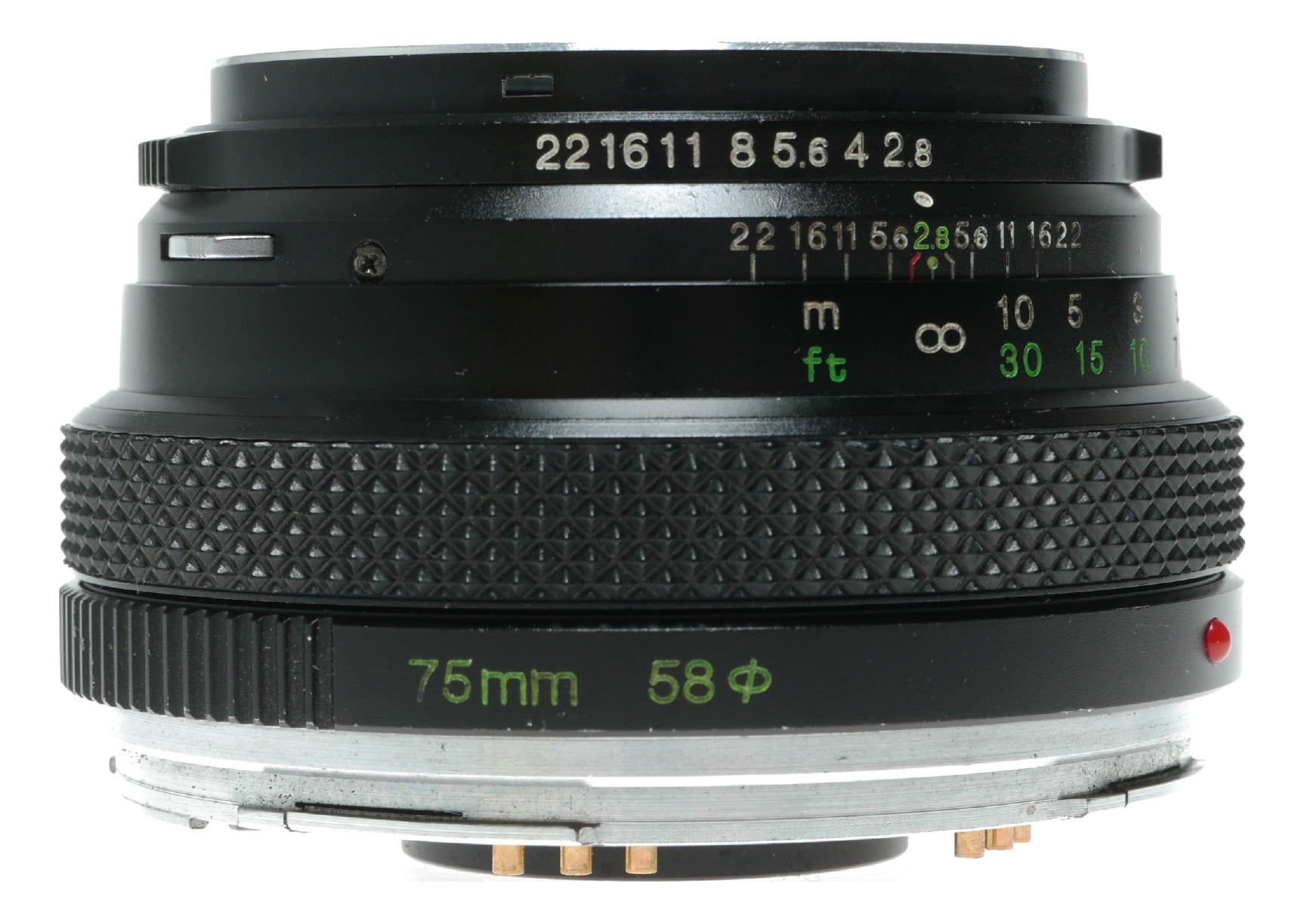 Bronica Zenzanon MC 75mm f/2.8 Manual Focus Lens for Bronica Medium Format Cameras - View 9