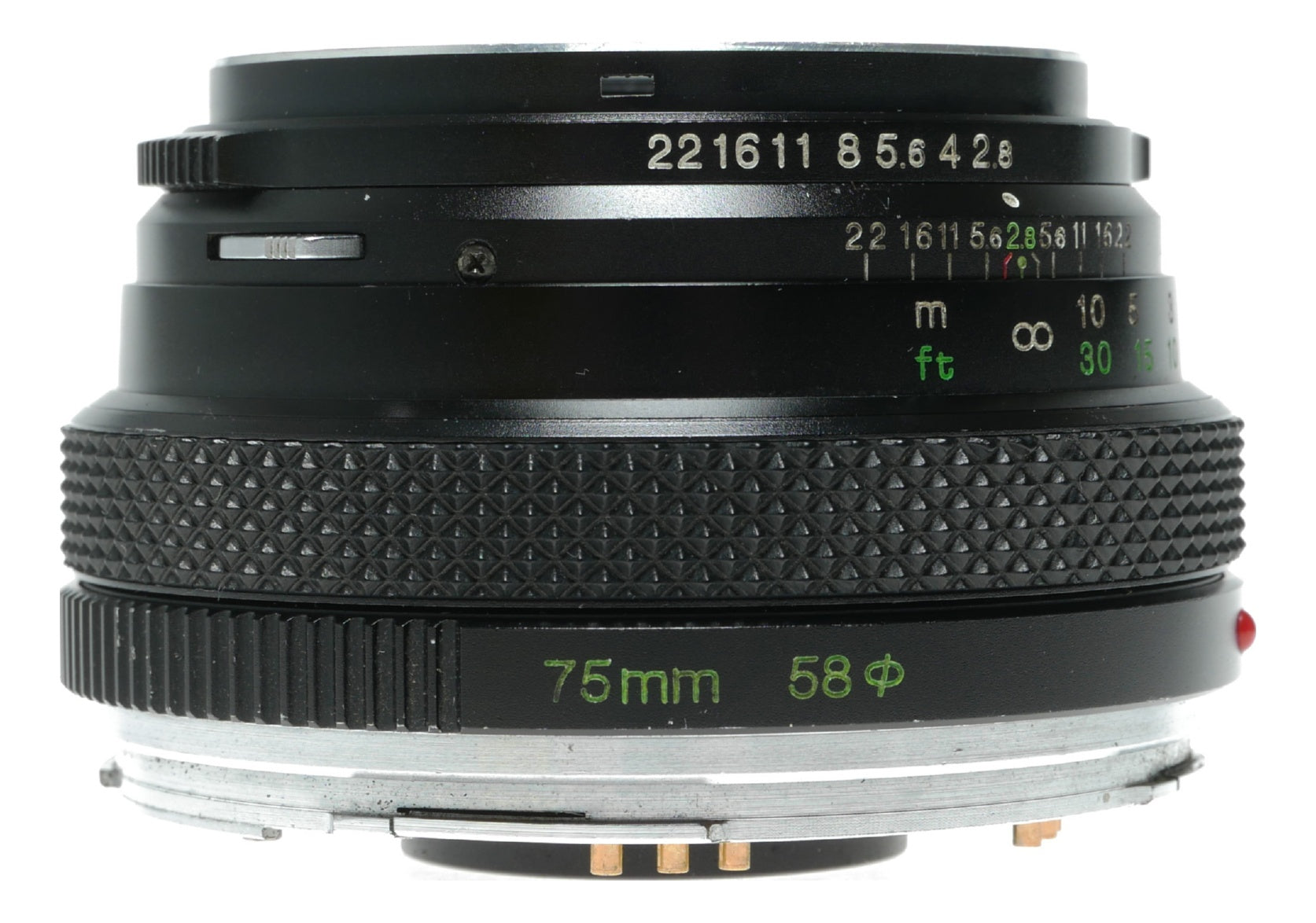 Bronica Zenzanon MC 75mm f/2.8 Manual Focus Lens for Bronica Medium Format Cameras - View 12