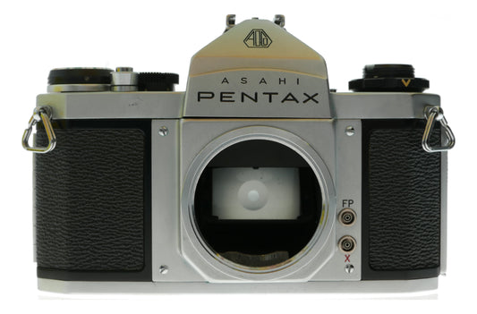 Asahi Pentax SV Vintage 35mm Film SLR Camera with Super-Takumar Lens