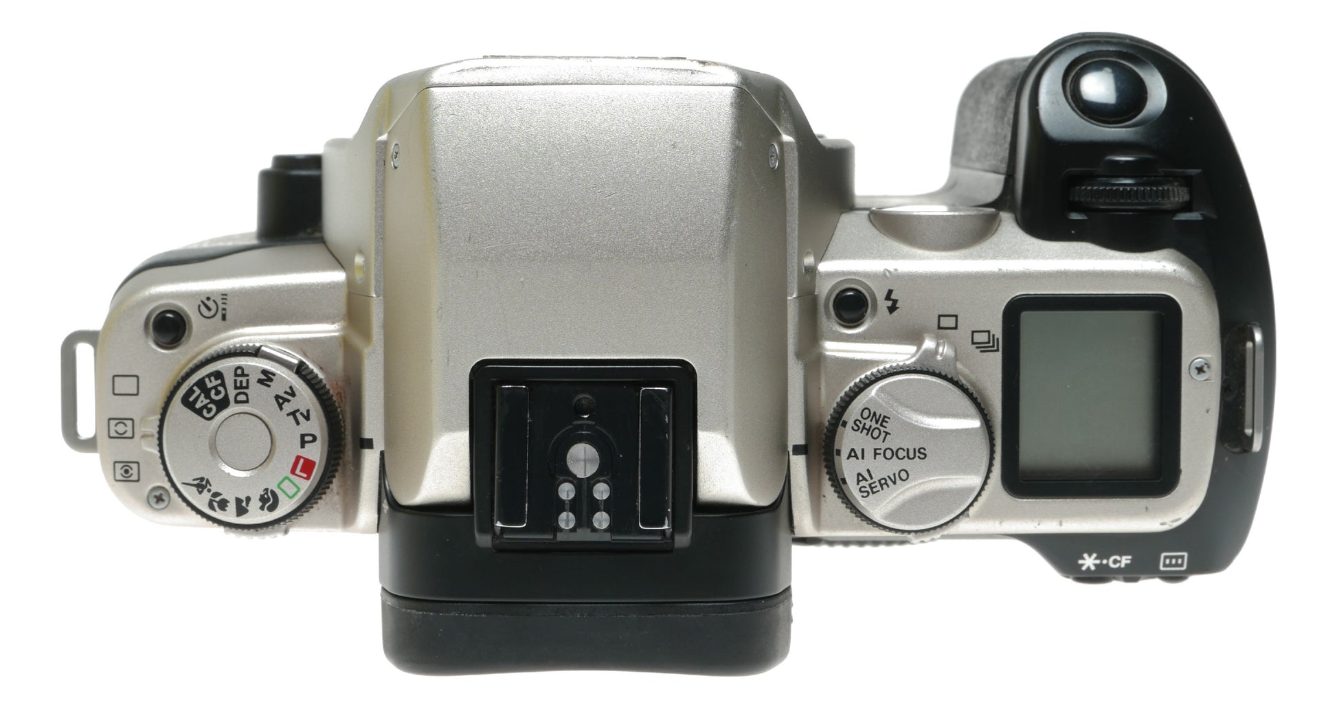 Canon EOS 50E Vintage SLR Film Camera with Quartz Date and AI Servo Focus - View 5