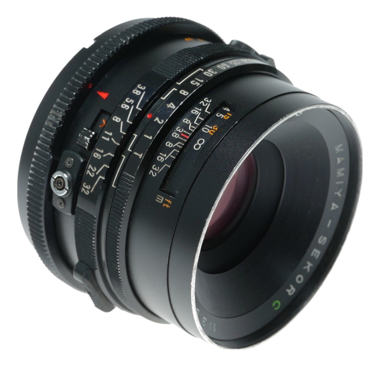 Mamiya-Sekor 127mm f/3.8 Vintage Camera Lens Made in Japan - View 2