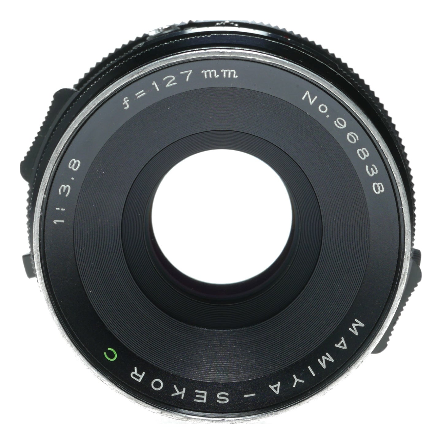 Mamiya-Sekor 127mm f/3.8 Vintage Camera Lens Made in Japan - View 3