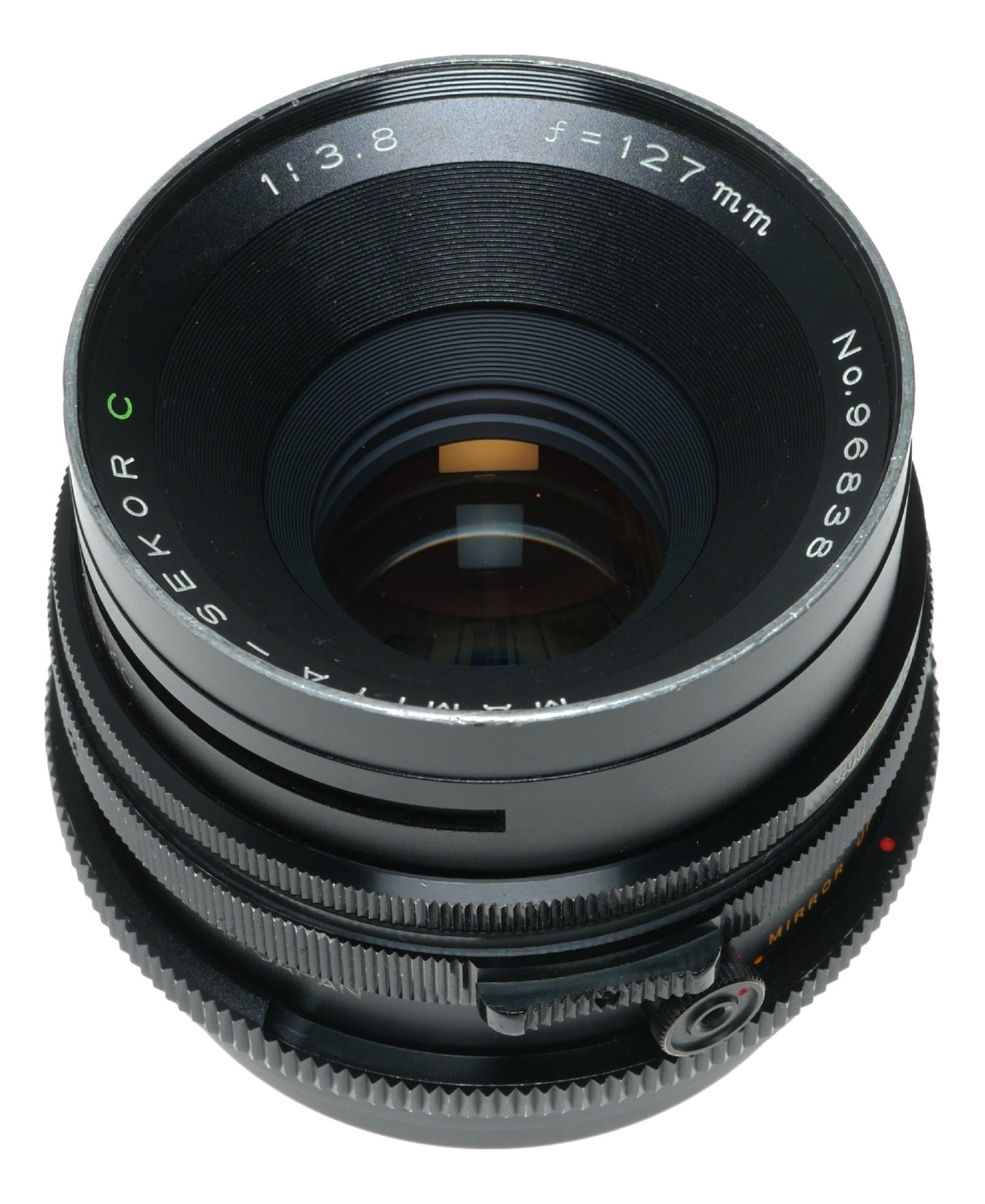 Mamiya-Sekor 127mm f/3.8 Vintage Camera Lens Made in Japan - View 12
