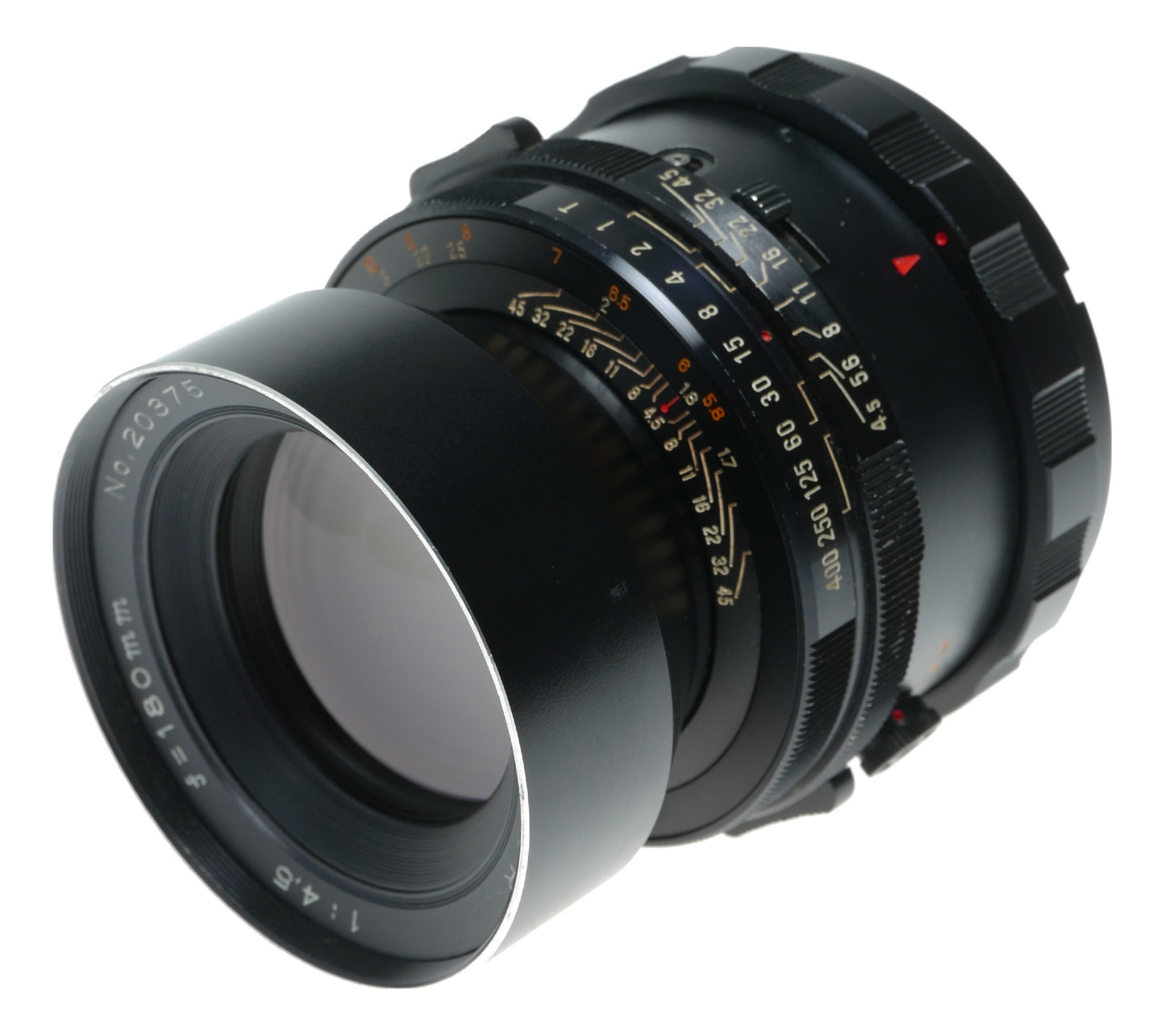 Mamiya-Sekor 180mm f/4.5 Vintage Camera Lens - View 3