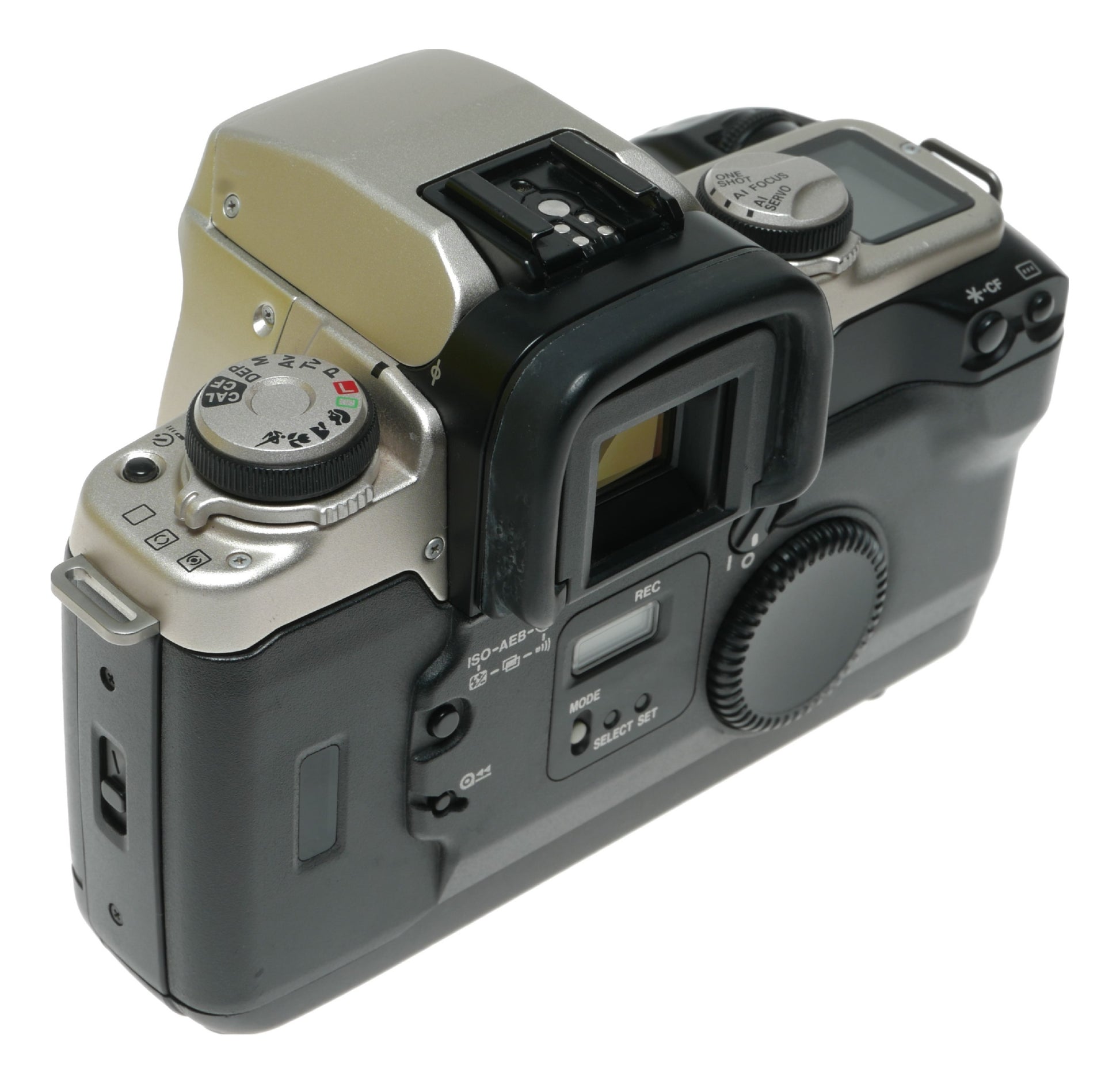 Canon EOS 50E Vintage SLR Film Camera with Quartz Date and AI Servo Focus - View 10