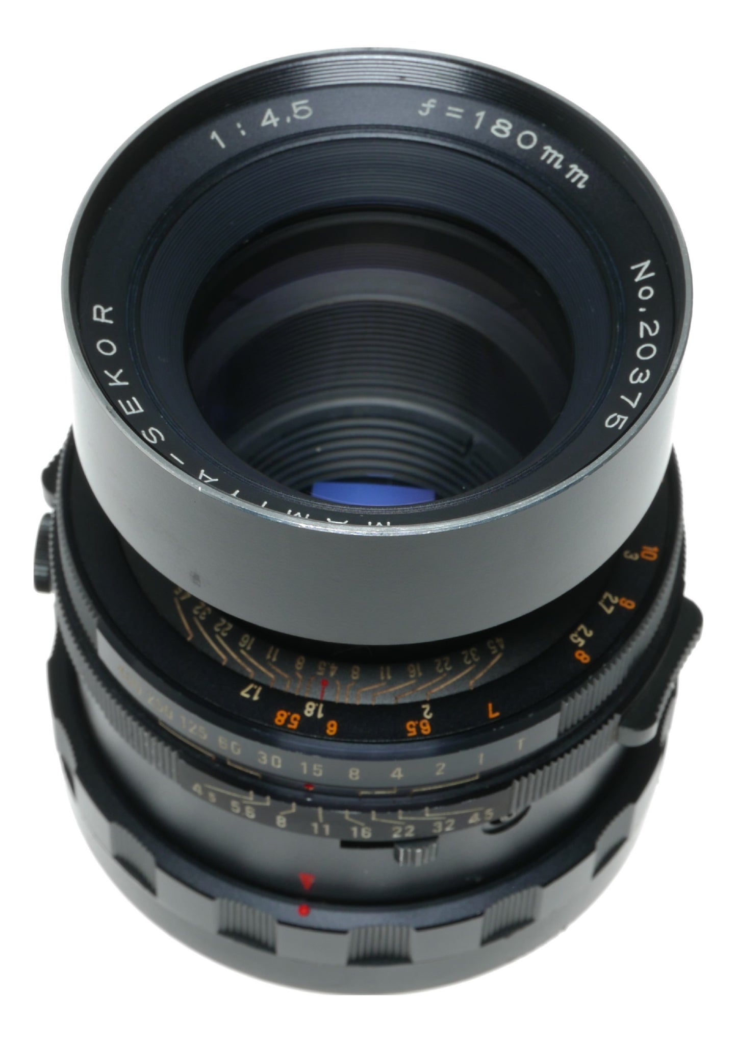 Mamiya-Sekor 180mm f/4.5 Vintage Camera Lens - View 12