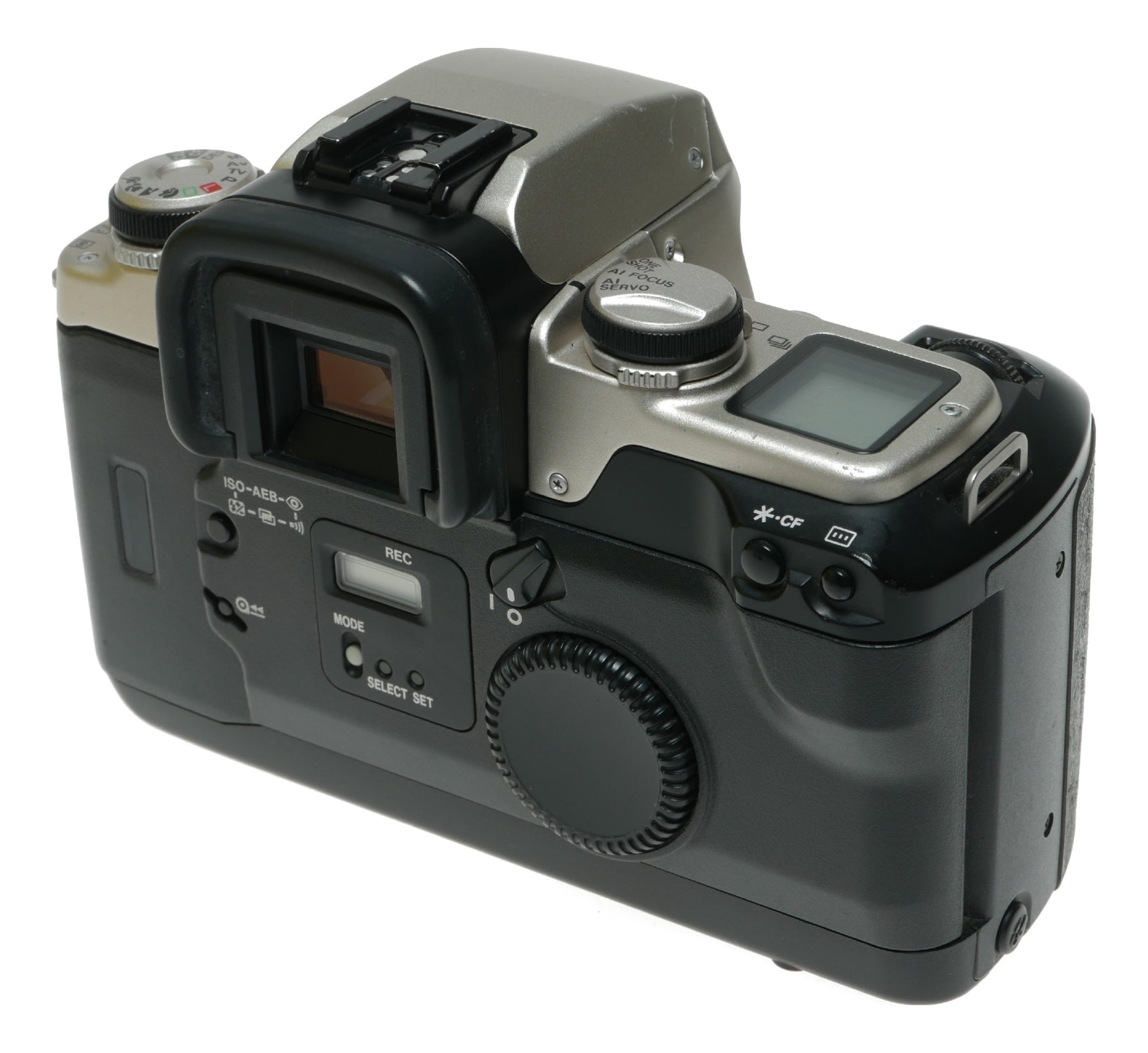 Canon EOS 50E Vintage SLR Film Camera with Quartz Date and AI Servo Focus - View 11