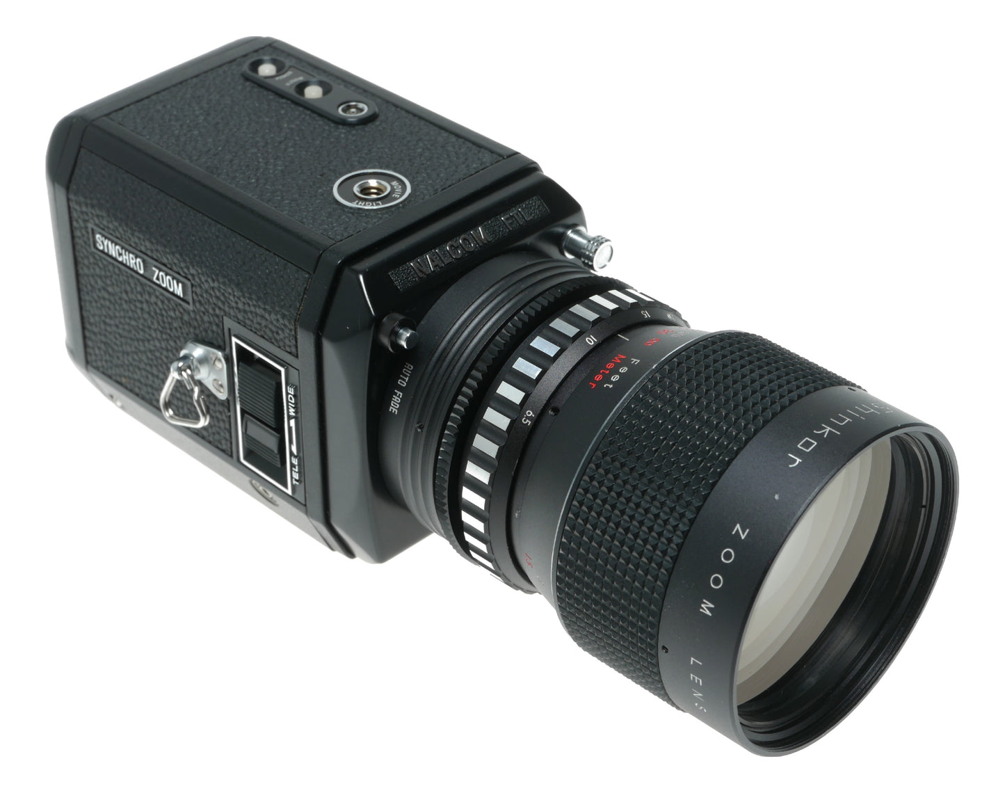 Nalcom FTL Synchro Zoom Vintage Camera with 6.5-65mm f/1.8 Lens, Made in Japan - View 3