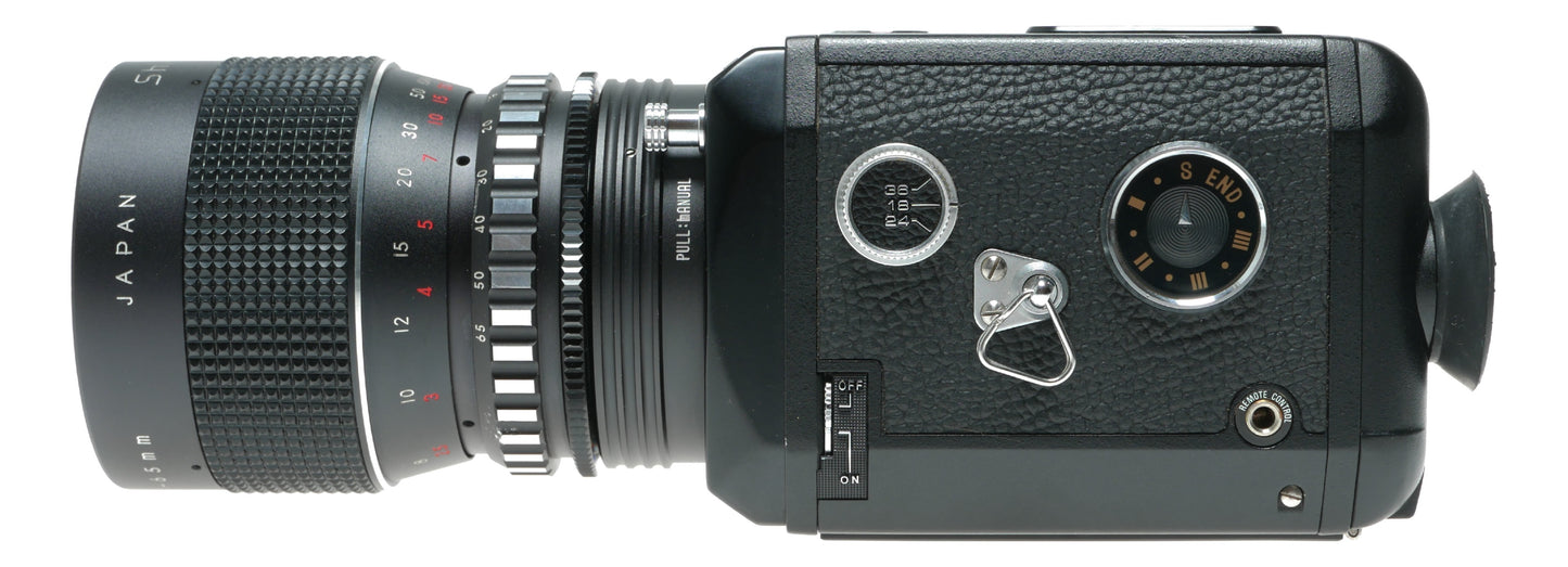 Nalcom FTL Synchro Zoom Vintage Camera with 6.5-65mm f/1.8 Lens, Made in Japan - View 5