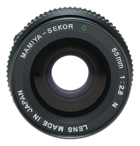 Mamiya-Sekor C 55mm f/2.8 Vintage Camera Lens Made in Japan - View 2