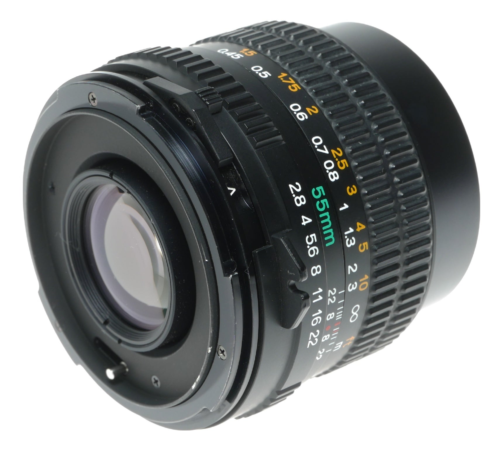 Mamiya-Sekor C 55mm f/2.8 Vintage Camera Lens Made in Japan - View 6