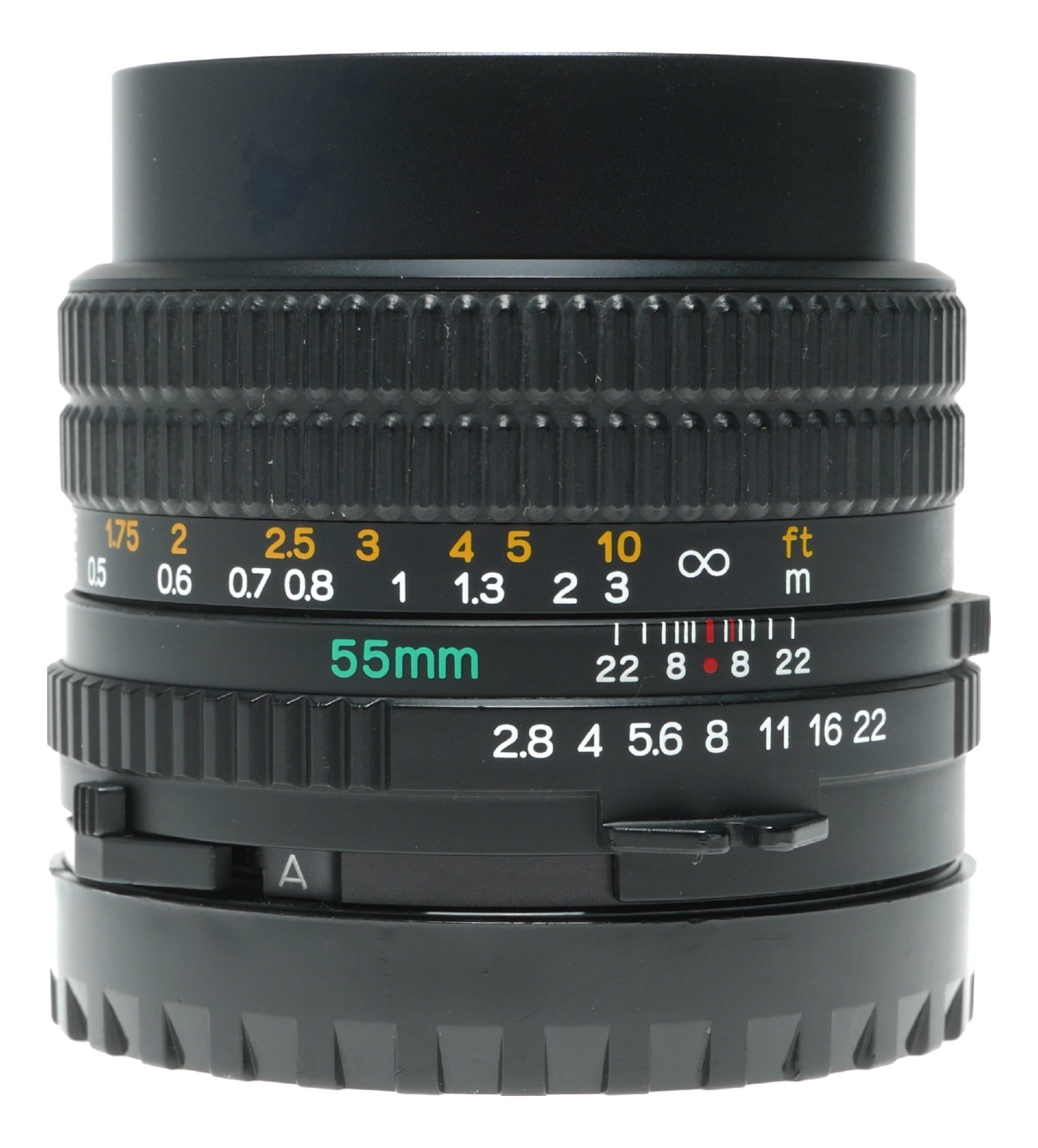 Mamiya-Sekor C 55mm f/2.8 Vintage Camera Lens Made in Japan - View 8