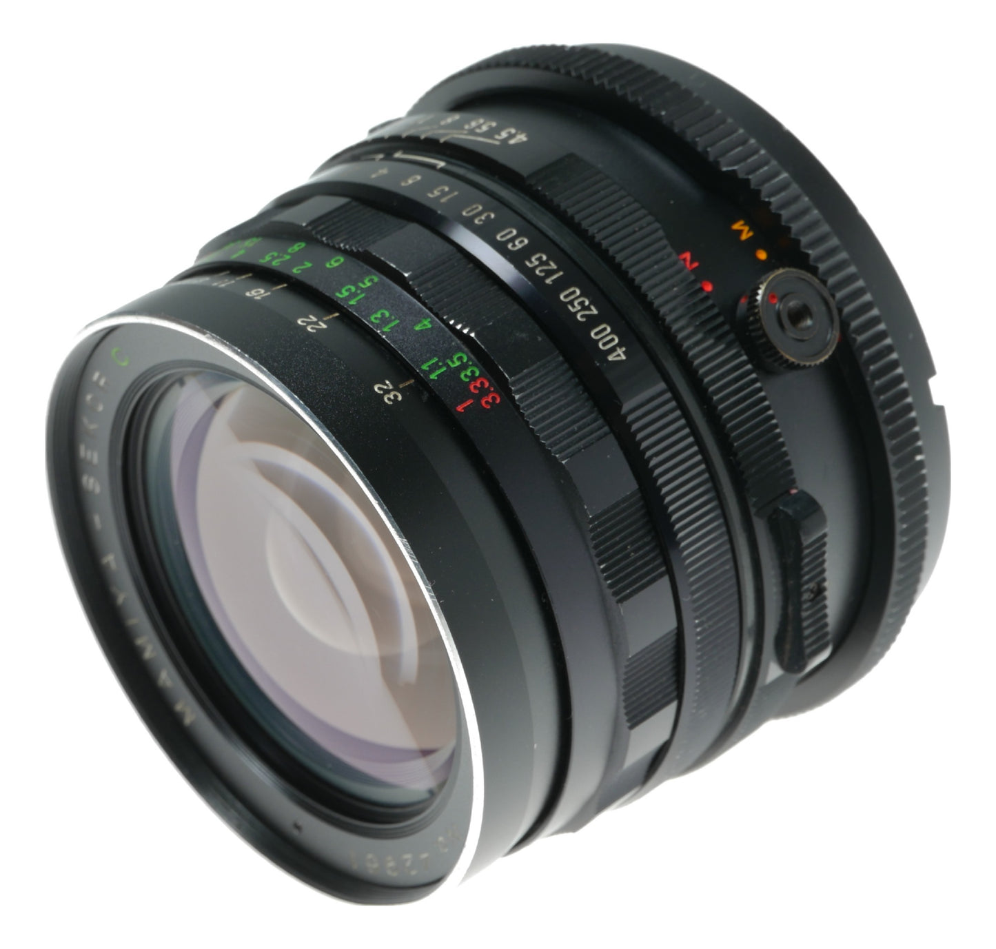 Mamiya-Sekor C 50mm f/4.5 Vintage Camera Lens - View 3