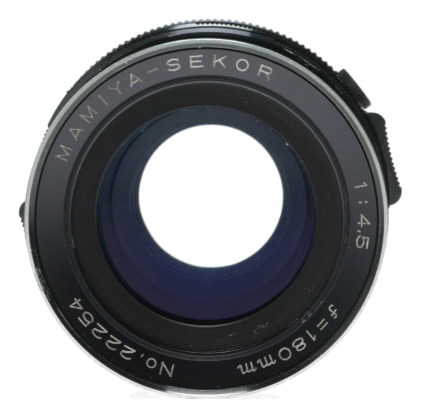 Mamiya-Sekor 180mm f/4.5 Vintage Camera Lens Made in Japan - View 2