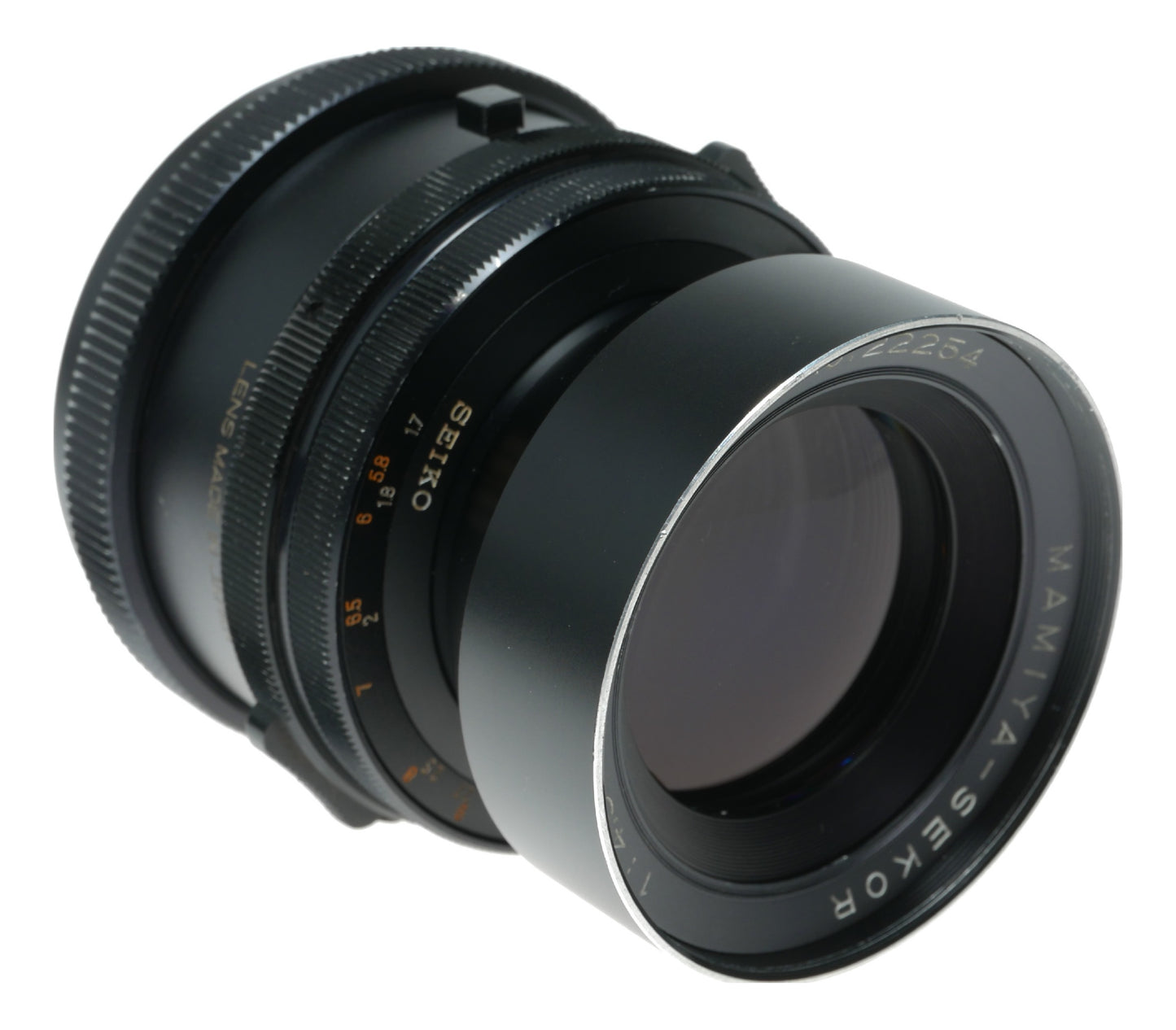 Mamiya-Sekor 180mm f/4.5 Vintage Camera Lens Made in Japan - View 4