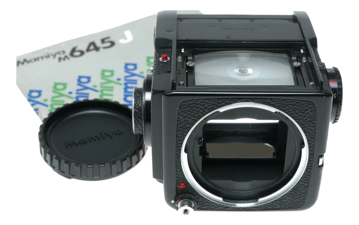 Mamiya M645J Vintage Medium Format Film Camera - Silver Oxide Battery Model