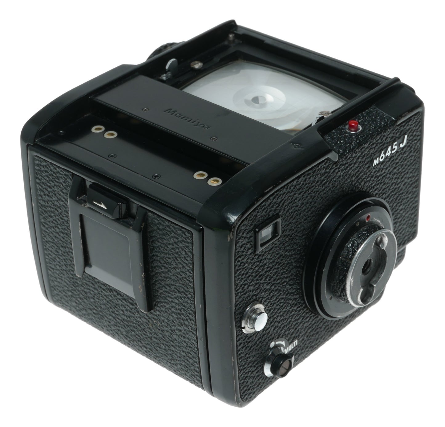 Mamiya M645J Vintage Medium Format Film Camera - Silver Oxide Battery Model - View 6
