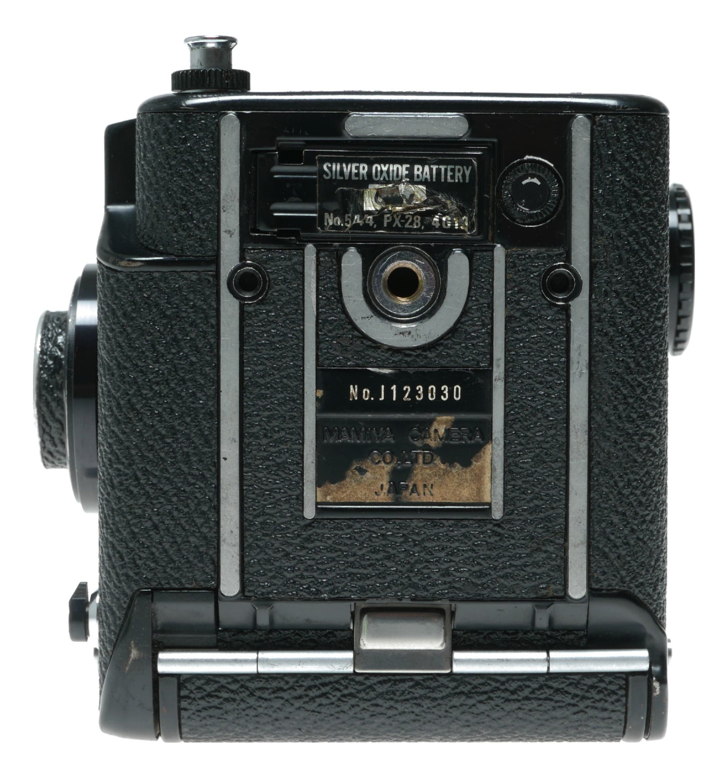 Mamiya M645J Vintage Medium Format Film Camera - Silver Oxide Battery Model - View 9